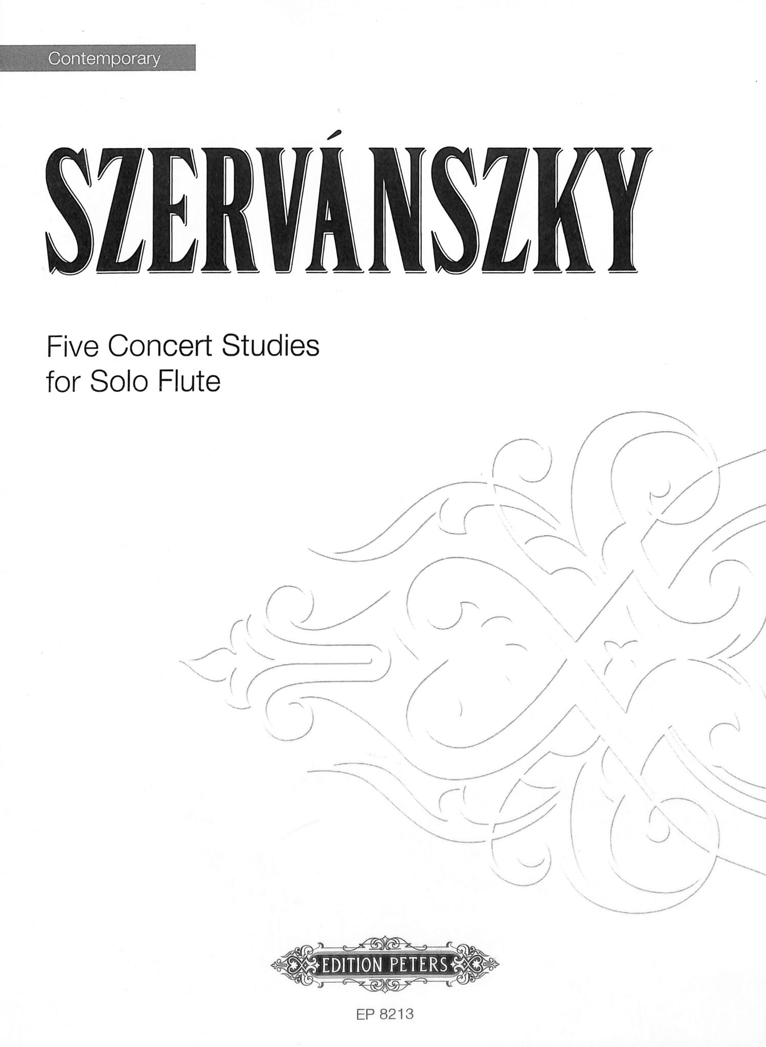 Szervanszky, E :: 5 Konzertetuden [5 Concert Etudes]