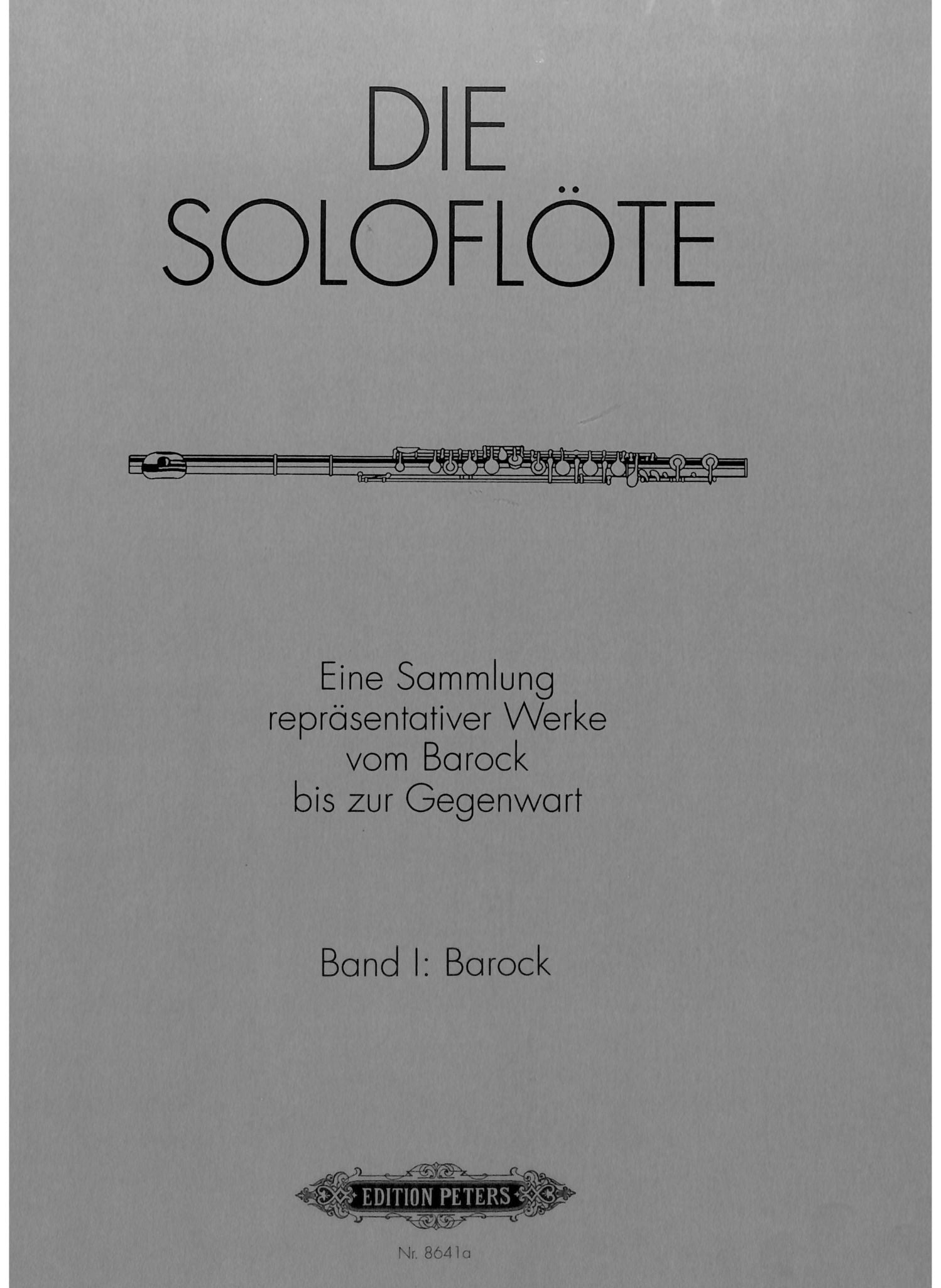 Various :: Die Soloflote [The Solo Flute] - Vol. I: Baroque