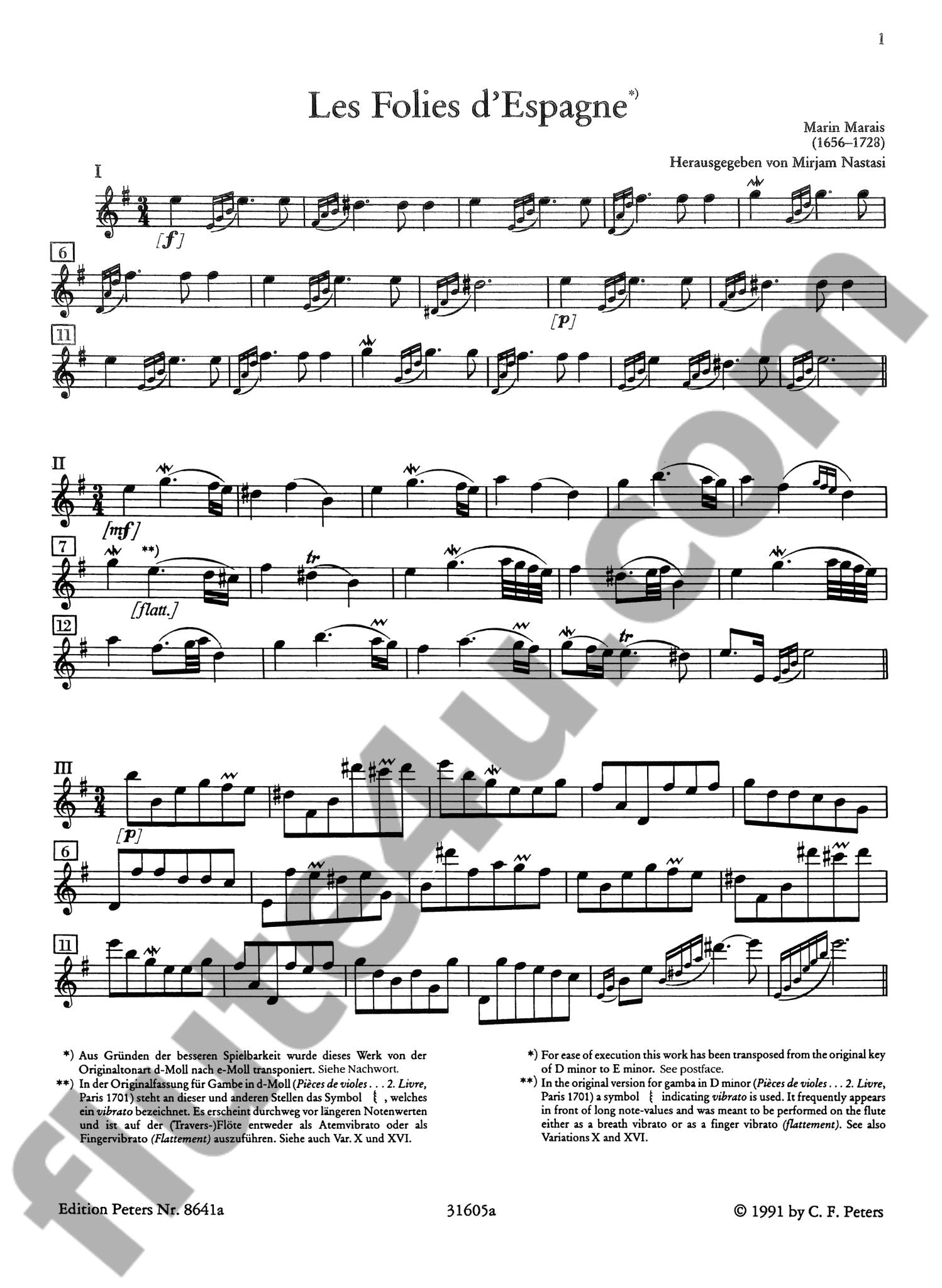 Various :: Die Soloflote [The Solo Flute] - Vol. I: Baroque