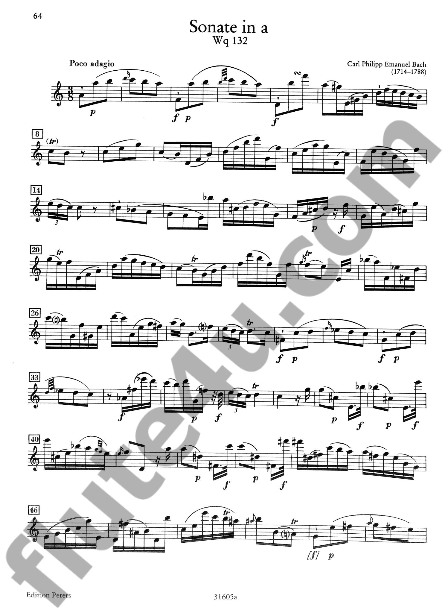 Various :: Die Soloflote [The Solo Flute] - Vol. I: Baroque