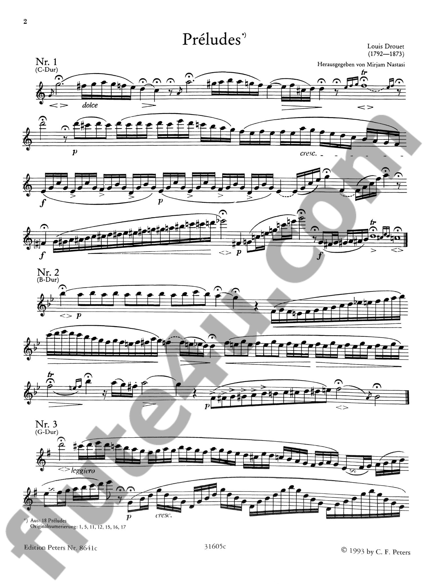 Various :: Die Soloflote [The Solo Flute] - Vol. III: Romantic