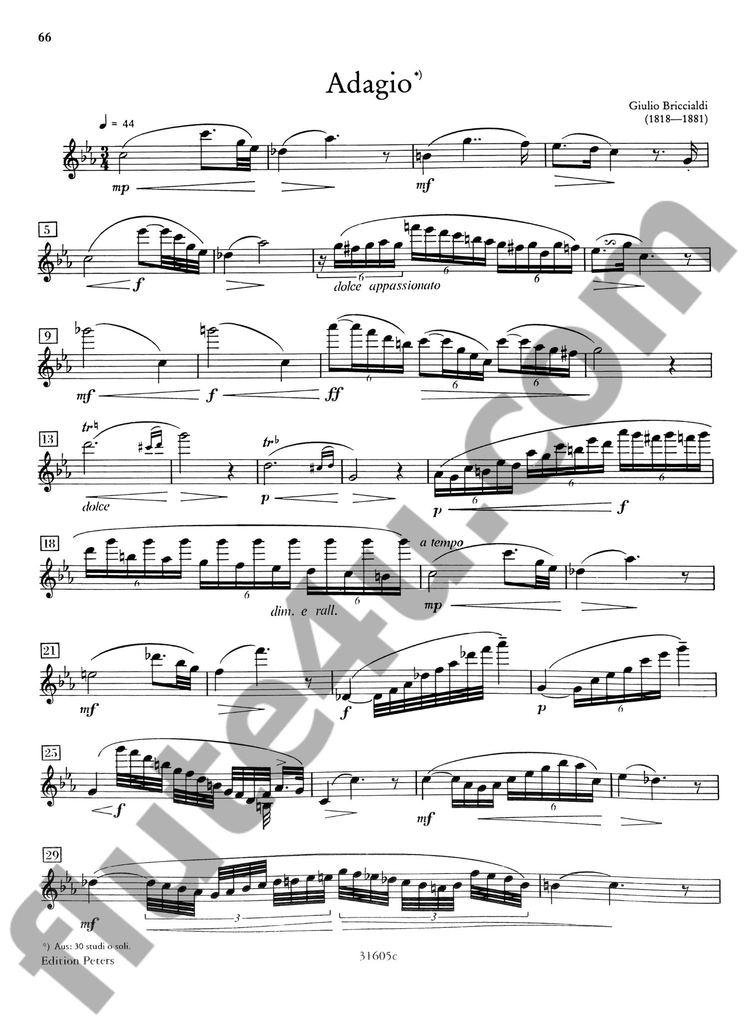 Various :: Die Soloflote [The Solo Flute] - Vol. III: Romantic