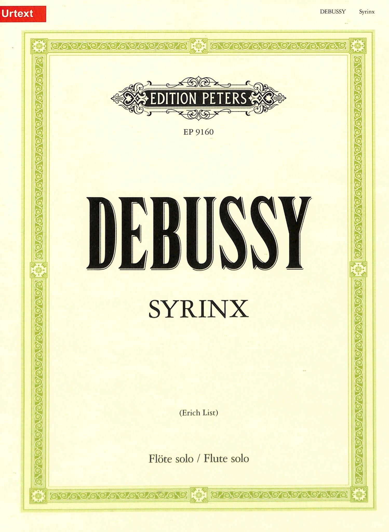 Debussy, C :: Syrinx