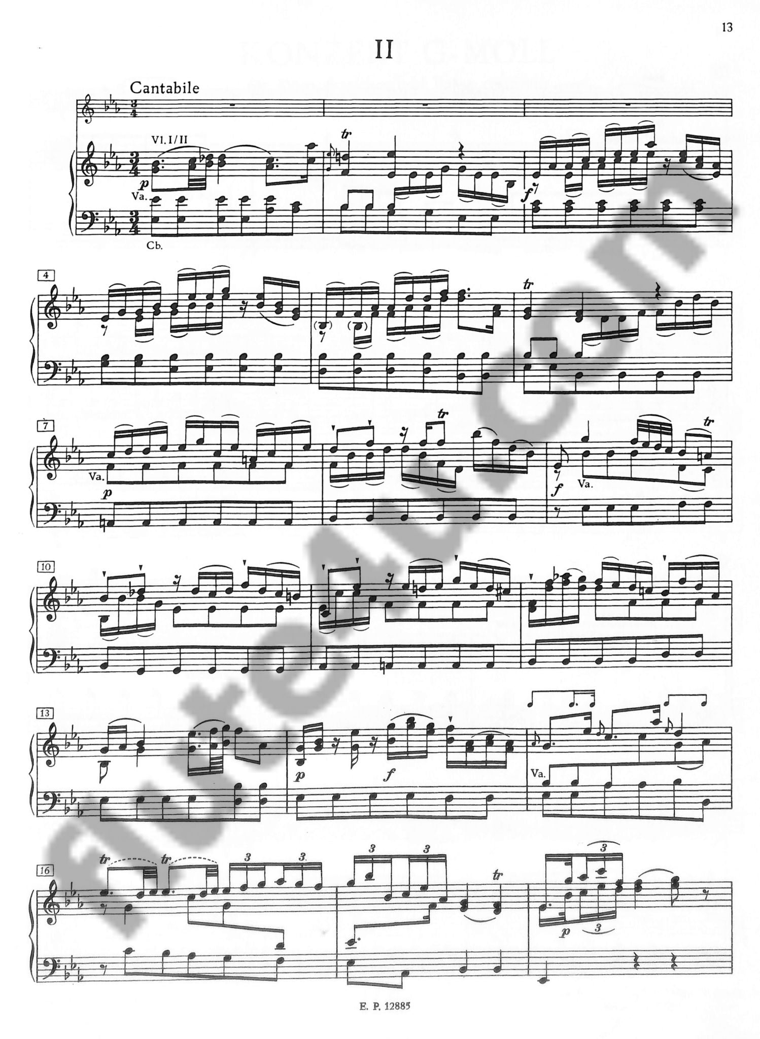 Quantz, JJ :: Konzert g-moll QV 5:193 [Concerto in G Minor]