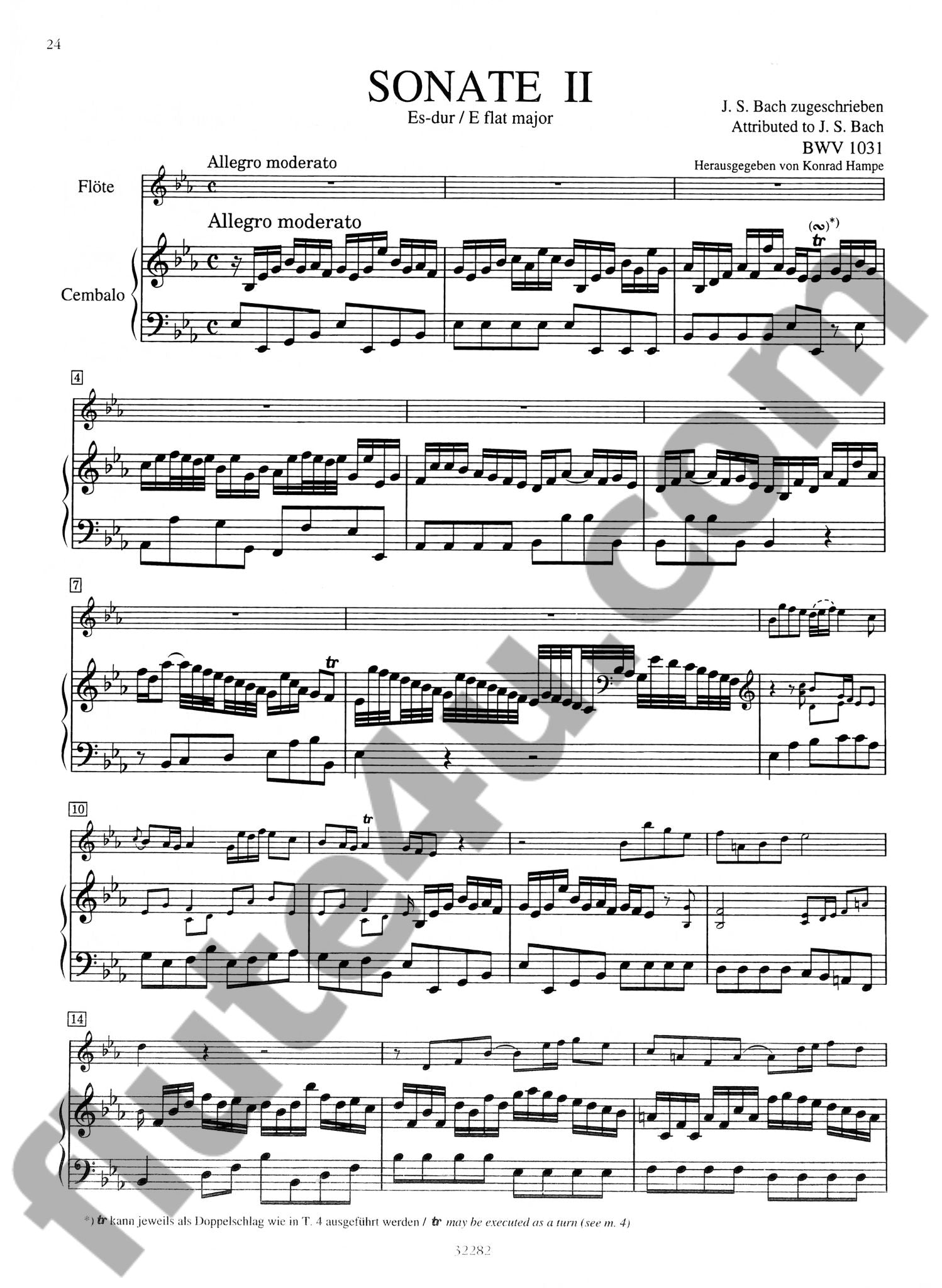 Bach, JS :: Flotensonaten I BWV 1030-1032 [Flute Sonatas I  BWV 1030-1032]