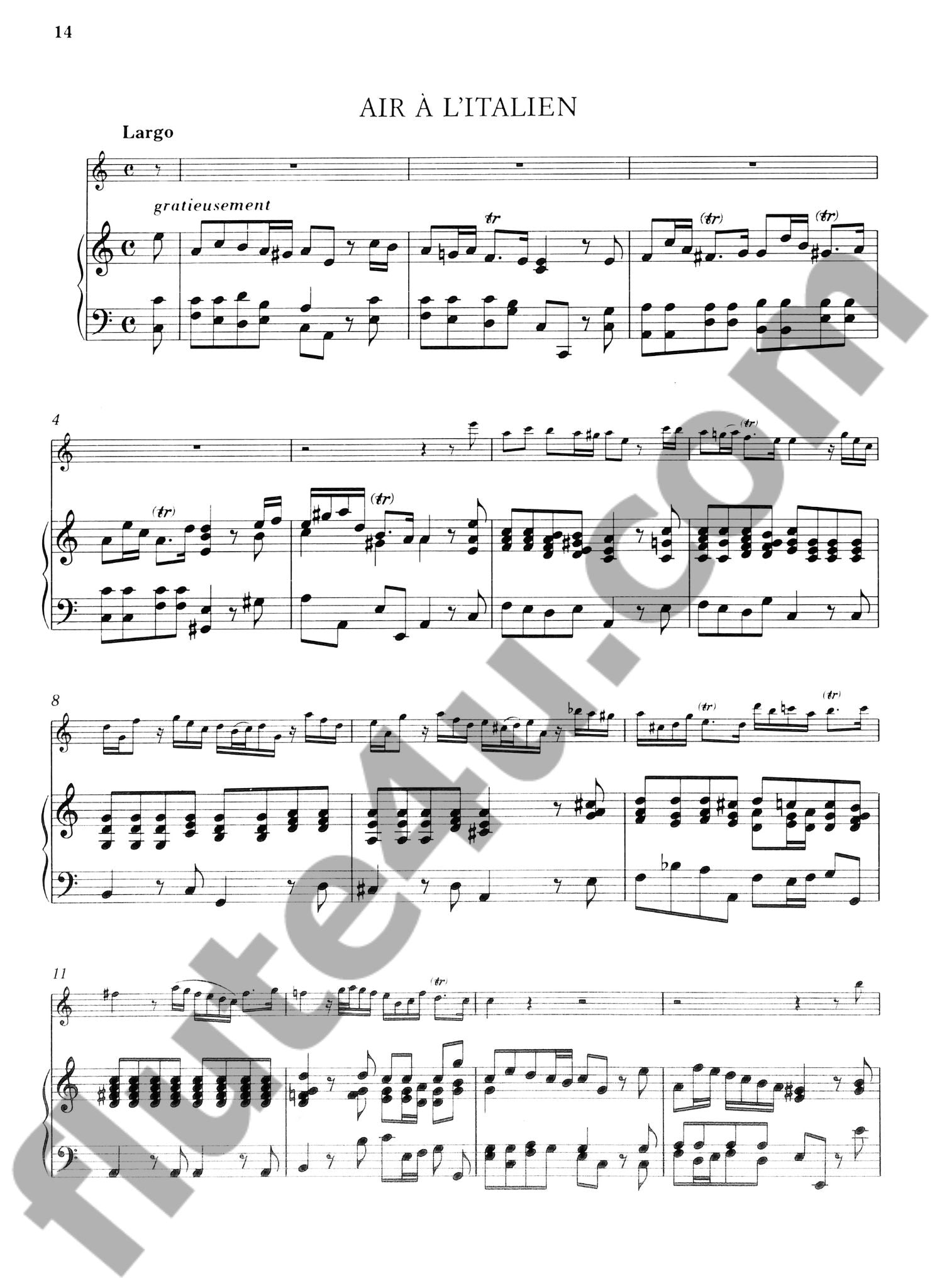 Telemann, GP :: Suite a-Moll [Suite in A minor]