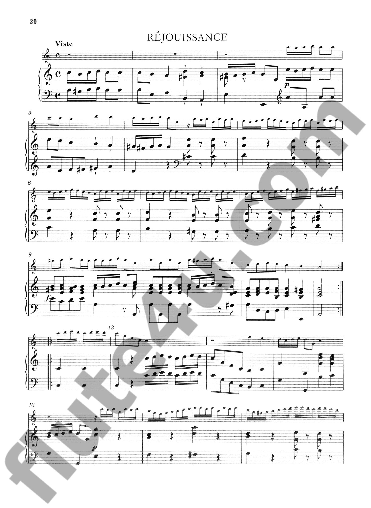 Telemann, GP :: Suite a-Moll [Suite in A minor]