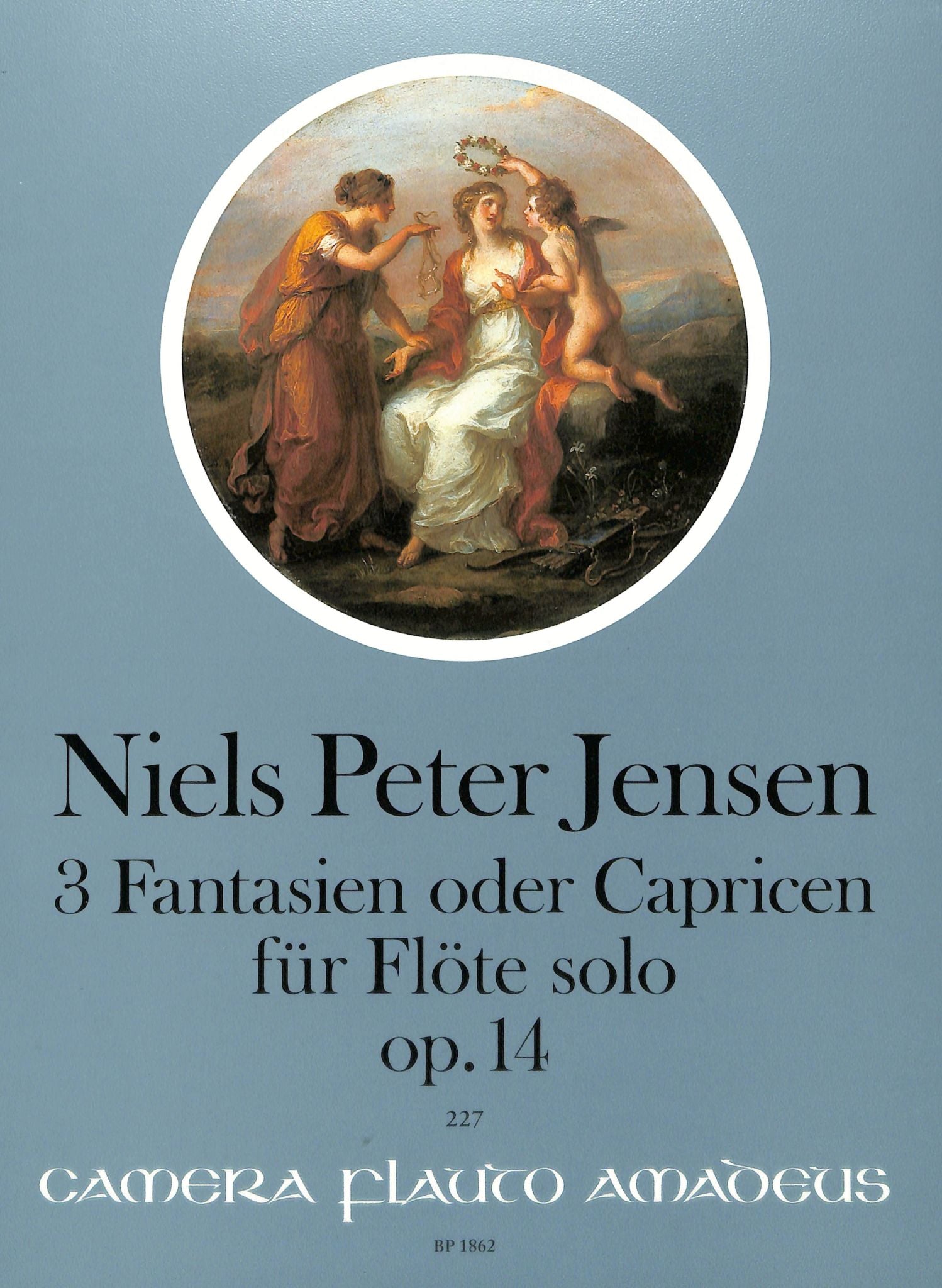 Jensen, NP :: 3 Fantasien oder Capricen, op. 14 [3 Fantasies or Caprices, op. 14]