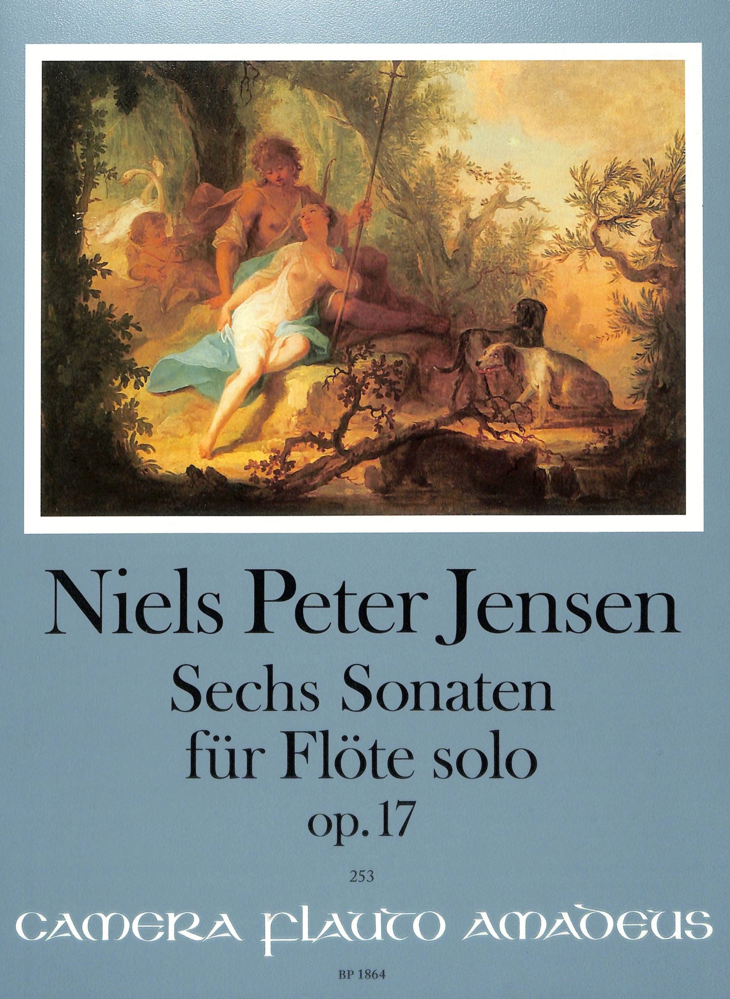 Jensen, NP :: Sechs Sonaten, op. 17 [Six Sonatas, op. 17]