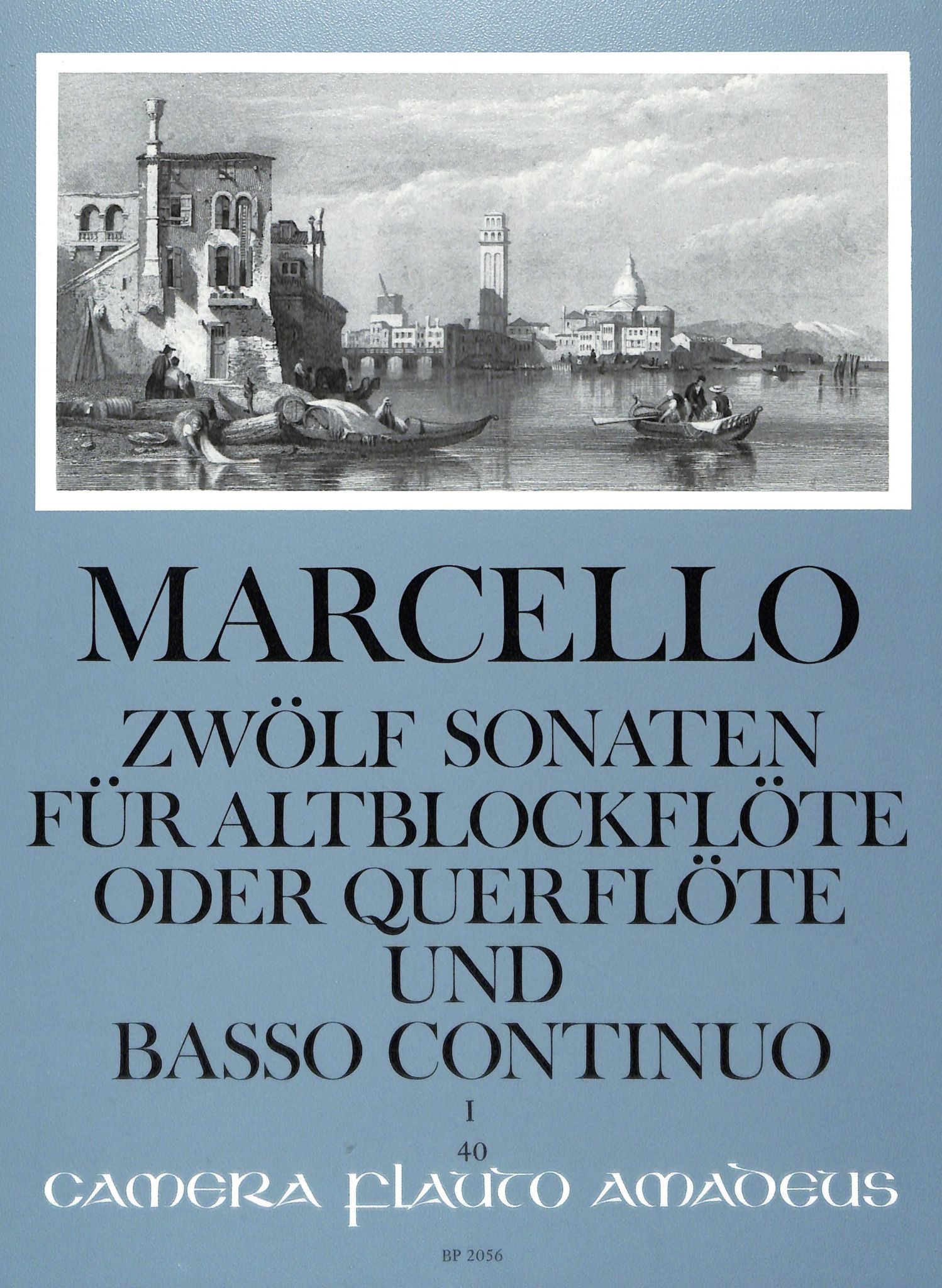 Marcello, B :: Zwolf Sonaten I [Twelve Sonatas I]