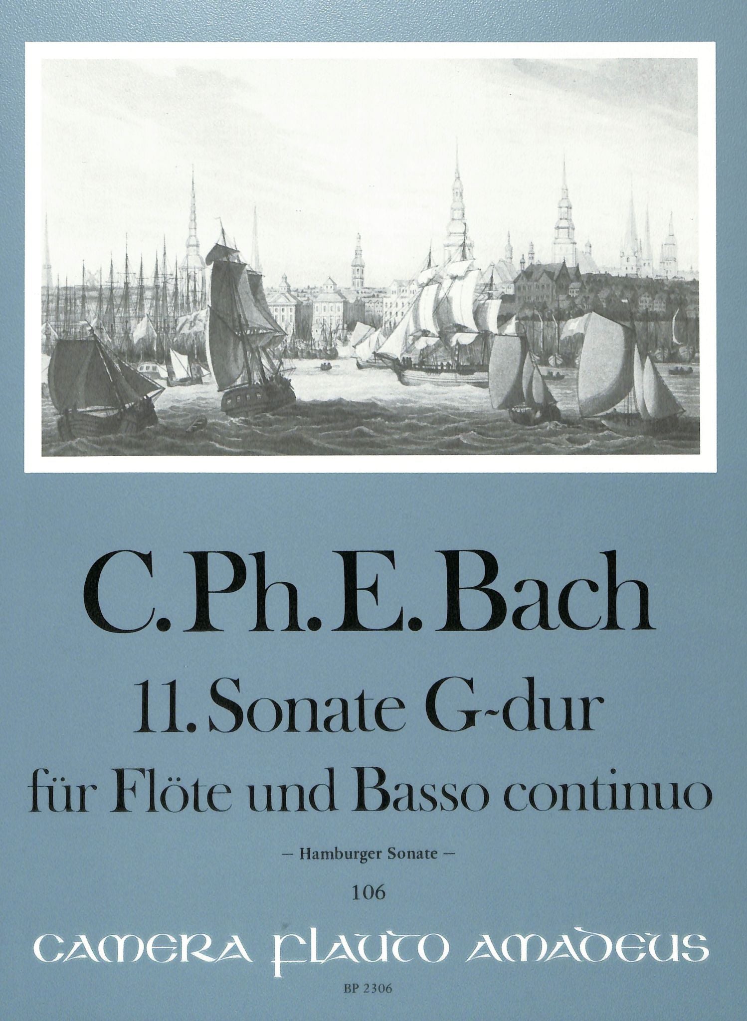 Bach, CPE :: 11. Sonate G-dur [11th Sonata in G major]