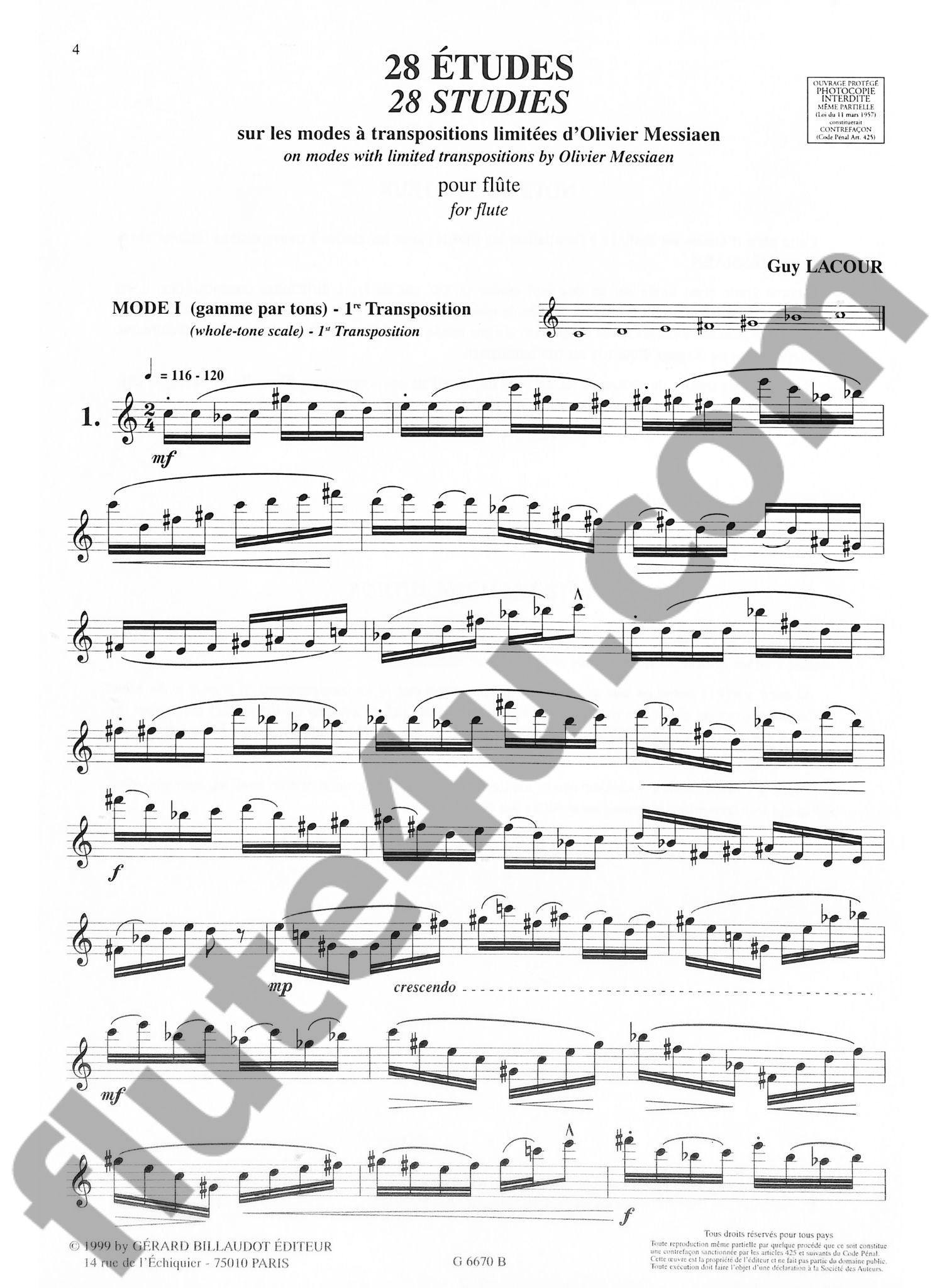 Lacour, G :: 28 Etudes [28 Studies]