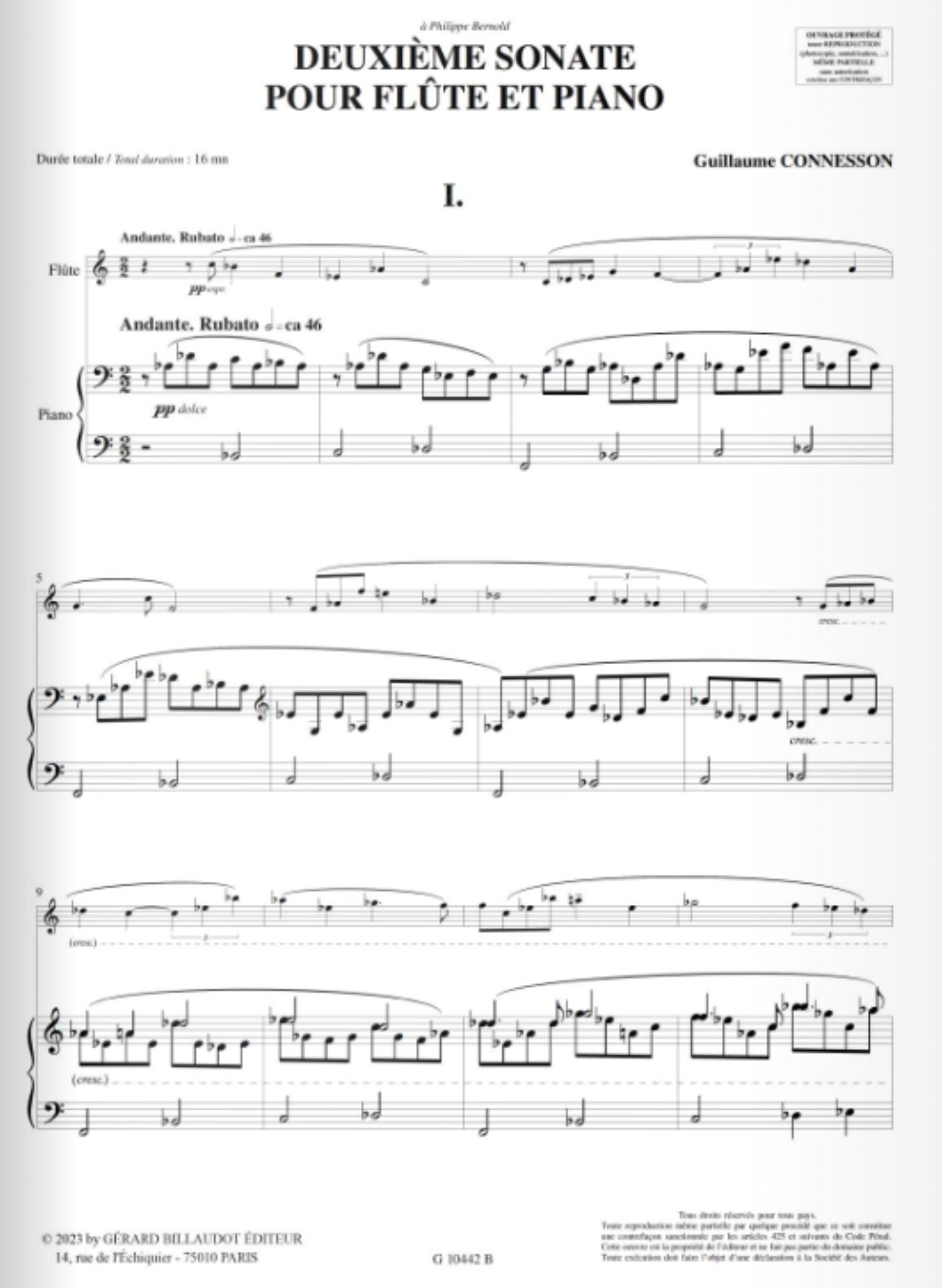 2e Sonate [2nd Sonata]