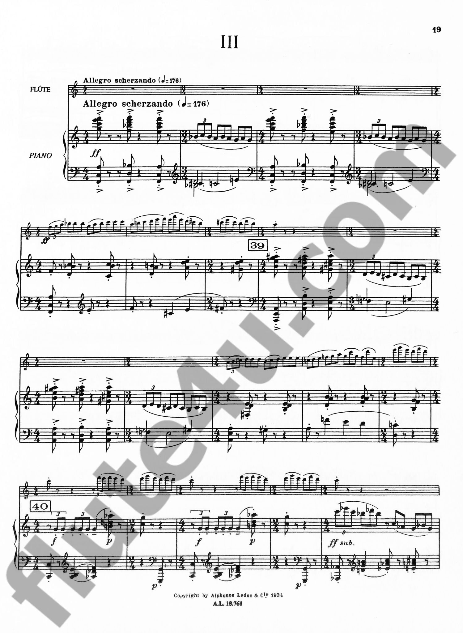 Ibert, J :: Concerto