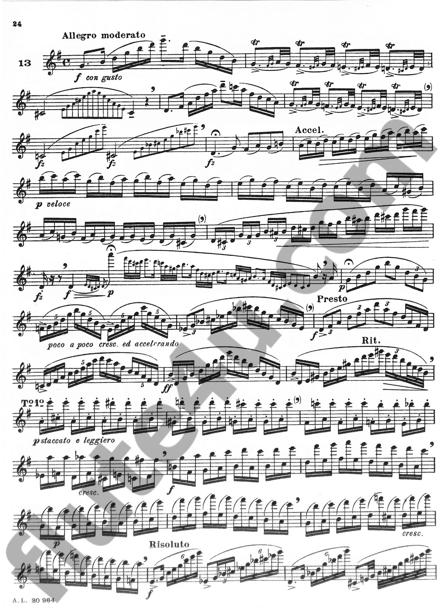 Furstenau, A :: Bouquet Des Tons op. 125 [Grouping of Keys op. 125]
