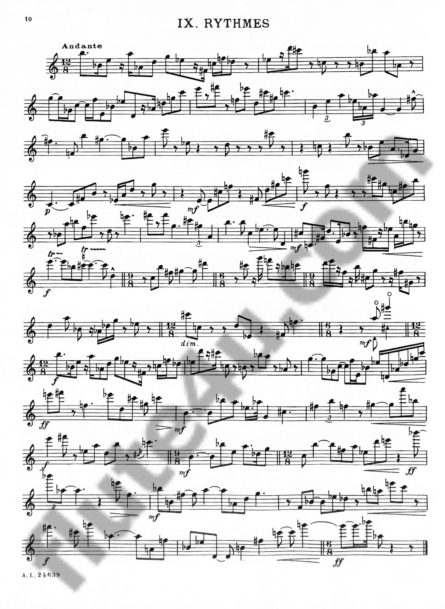 Falk, J :: Quinze Etudes Atonales [15 Atonal Studies]