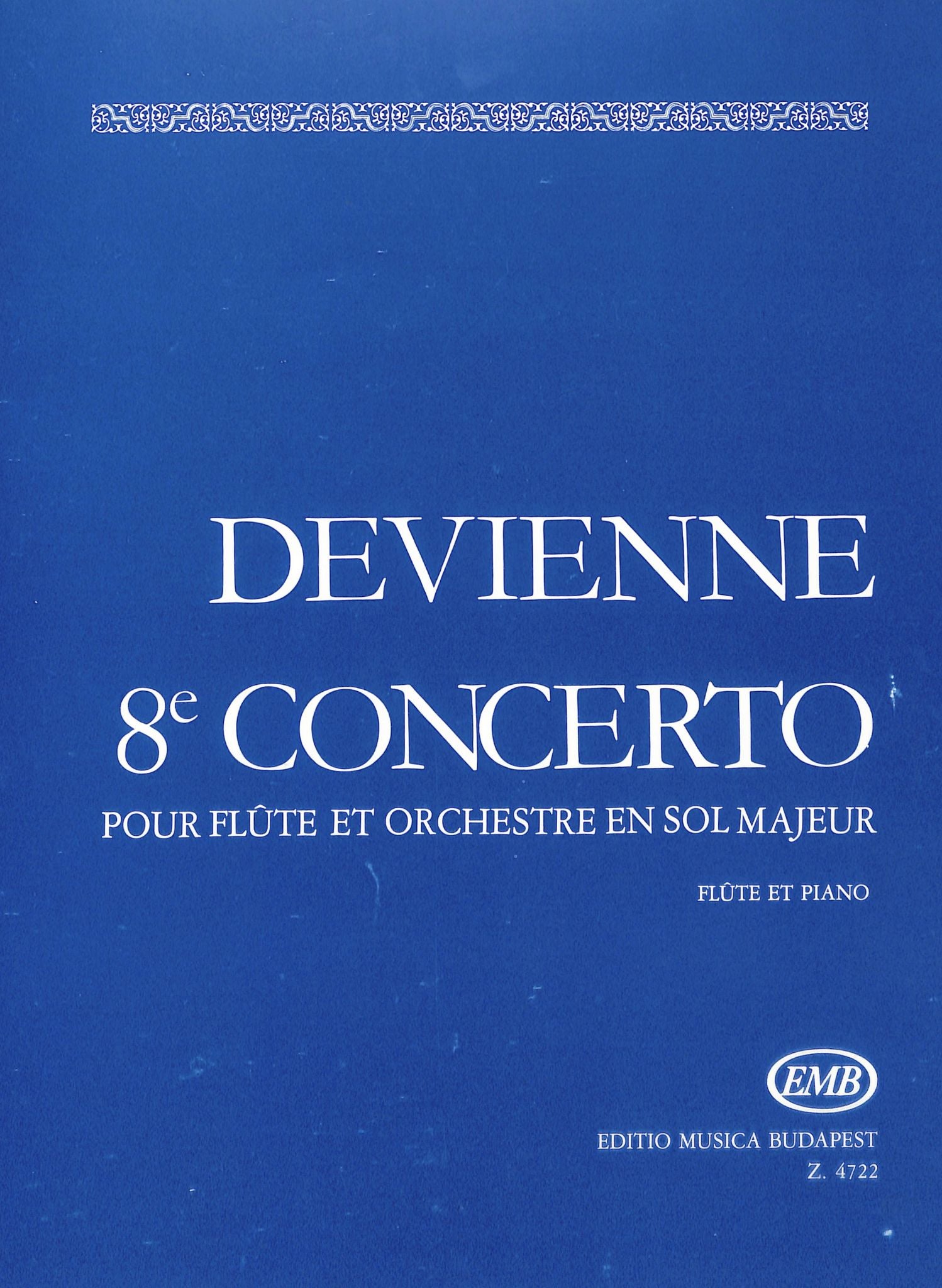 Devienne, F :: 8e Concerto en Sol Majeur [8th Concerto in G Major]