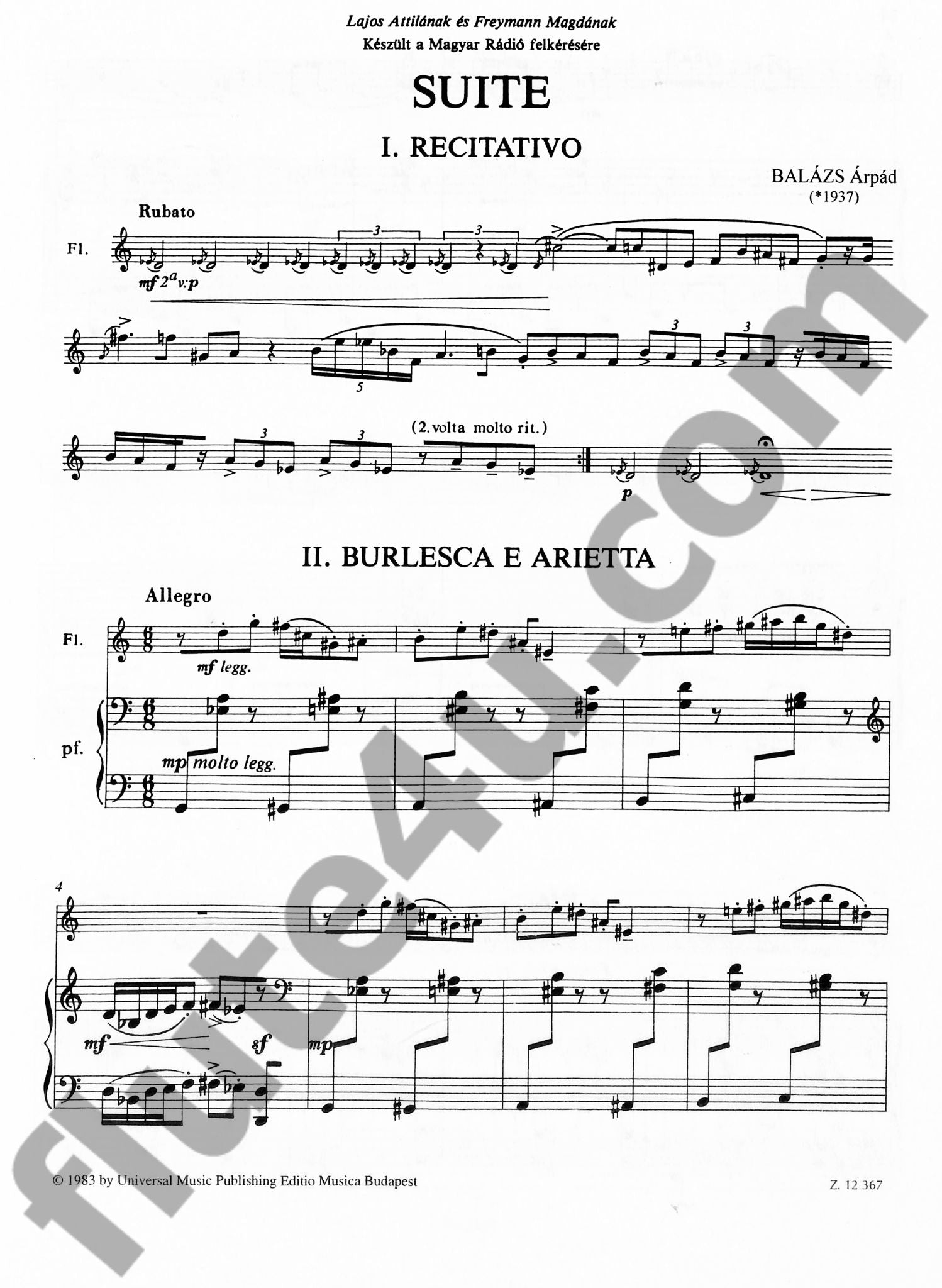 Balazs, A :: Suite