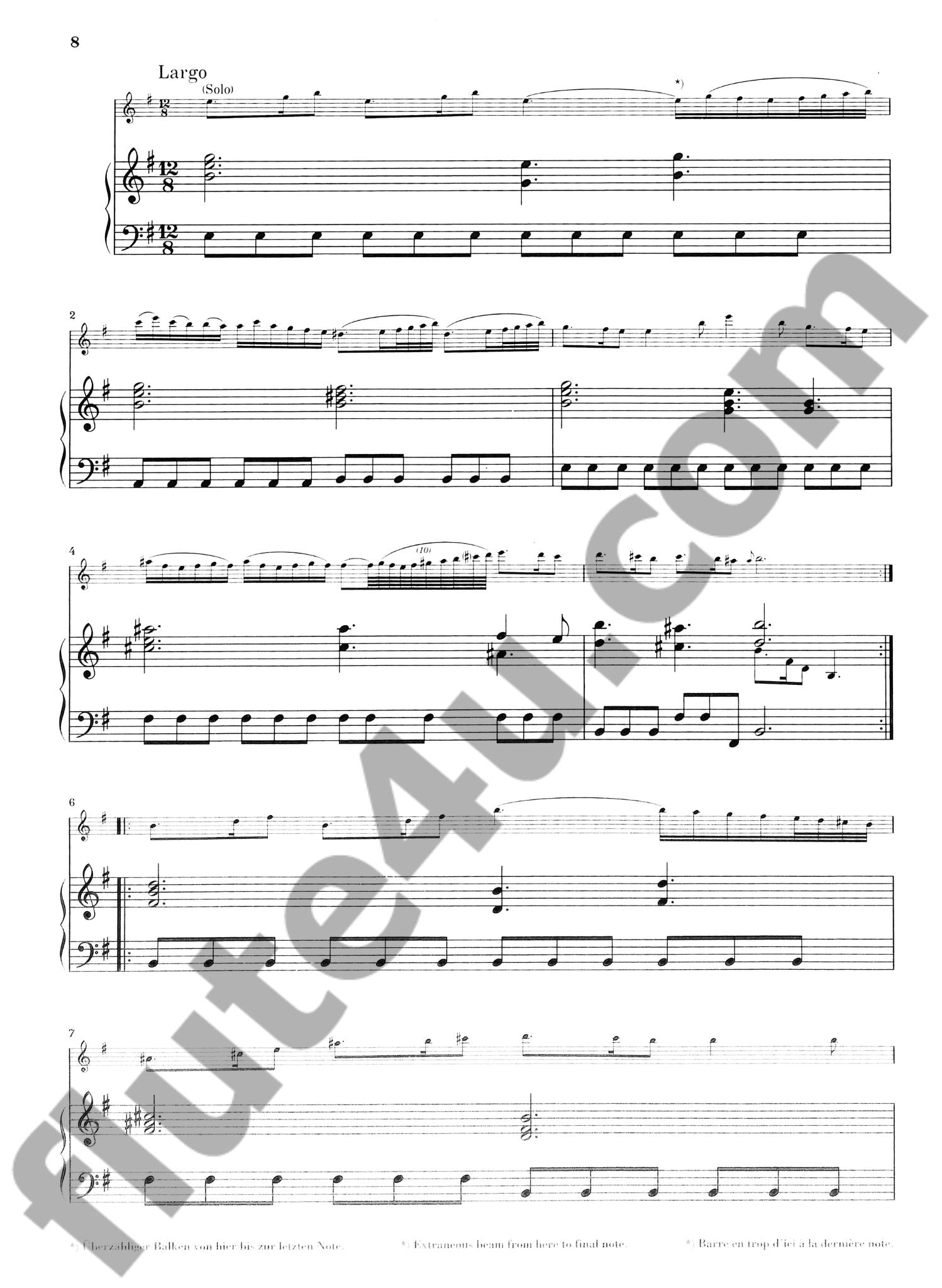 Vivaldi, A :: Flautinokonzert C-dur RV 443 [Piccolo Concerto in C Major RV 443]