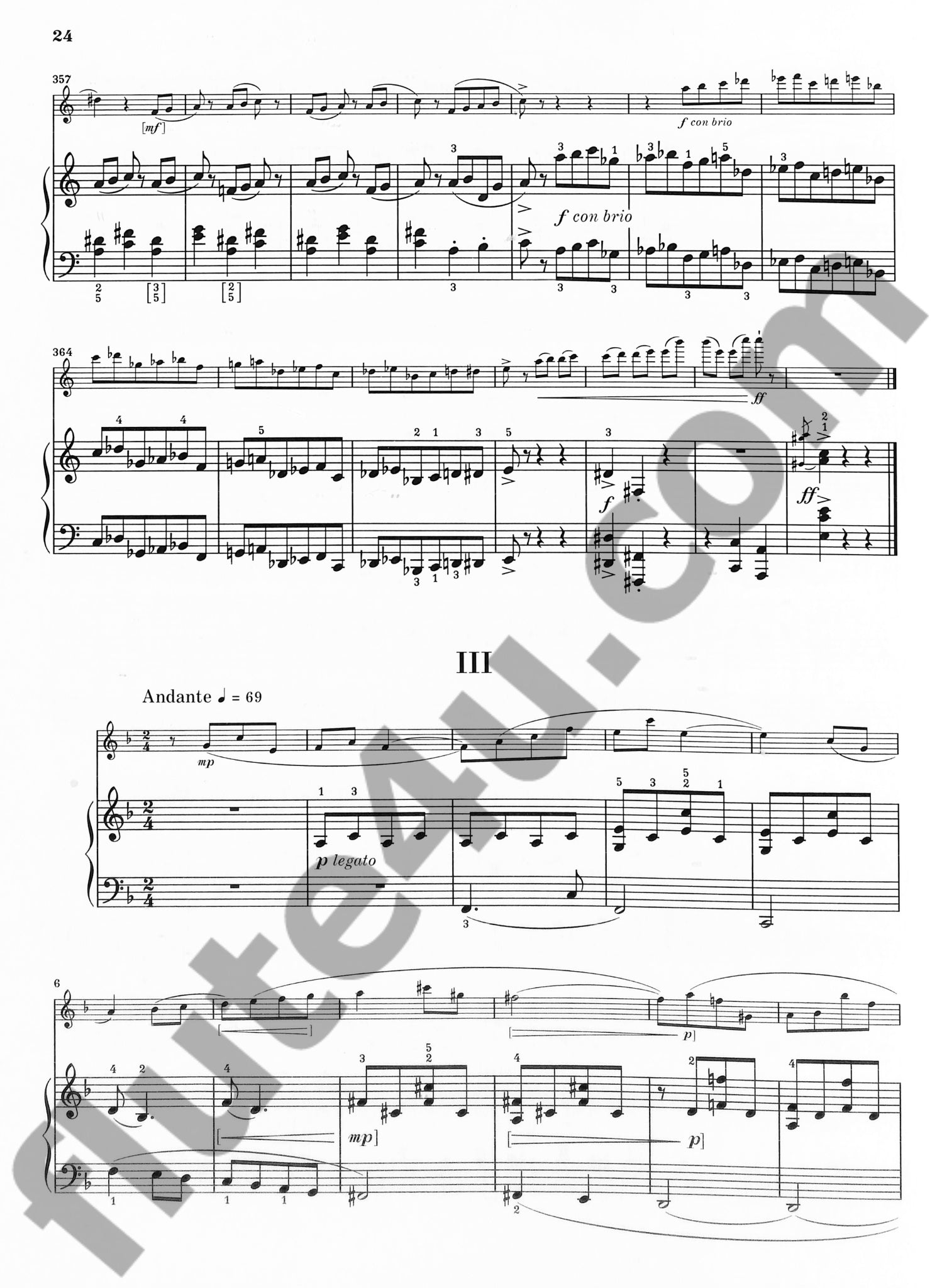 Prokofiev, S :: Sonate D-dur Opus 94 [Sonata in D Major, Op. 94]