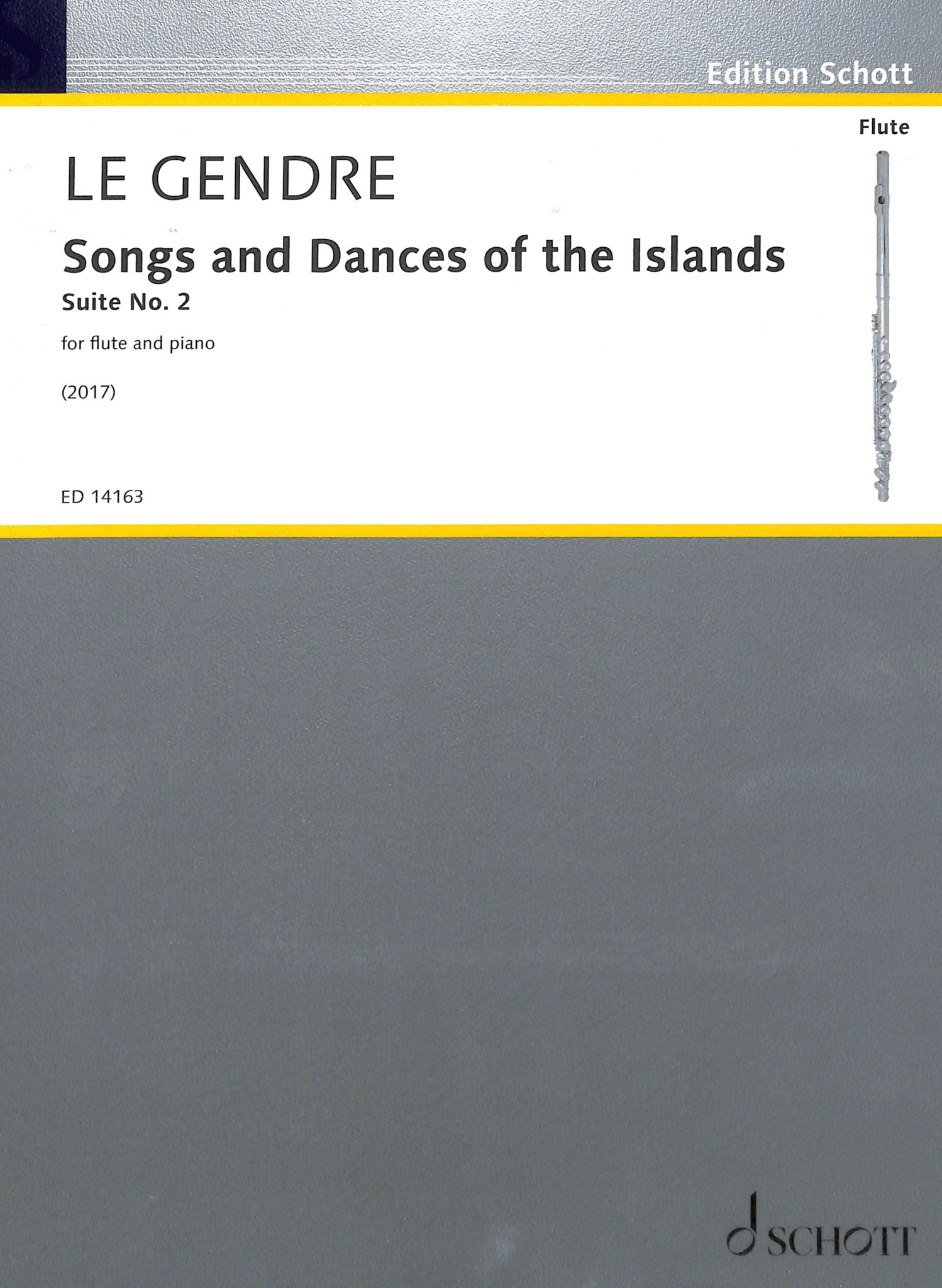 Le Gendre, D :: Songs and Dances of the Islands, Suite No. 2