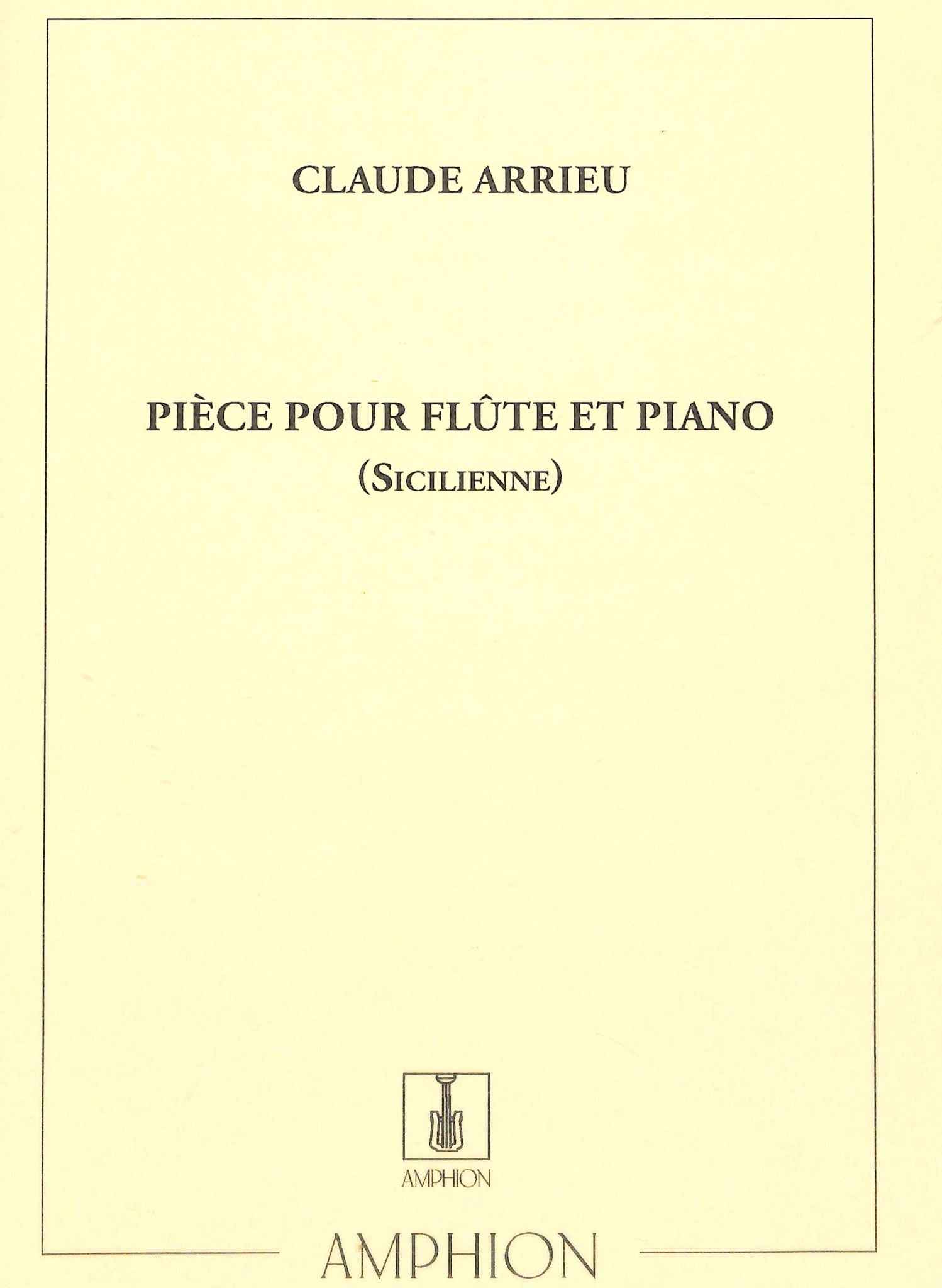Arrieu, C :: Piece (Sicilienne)