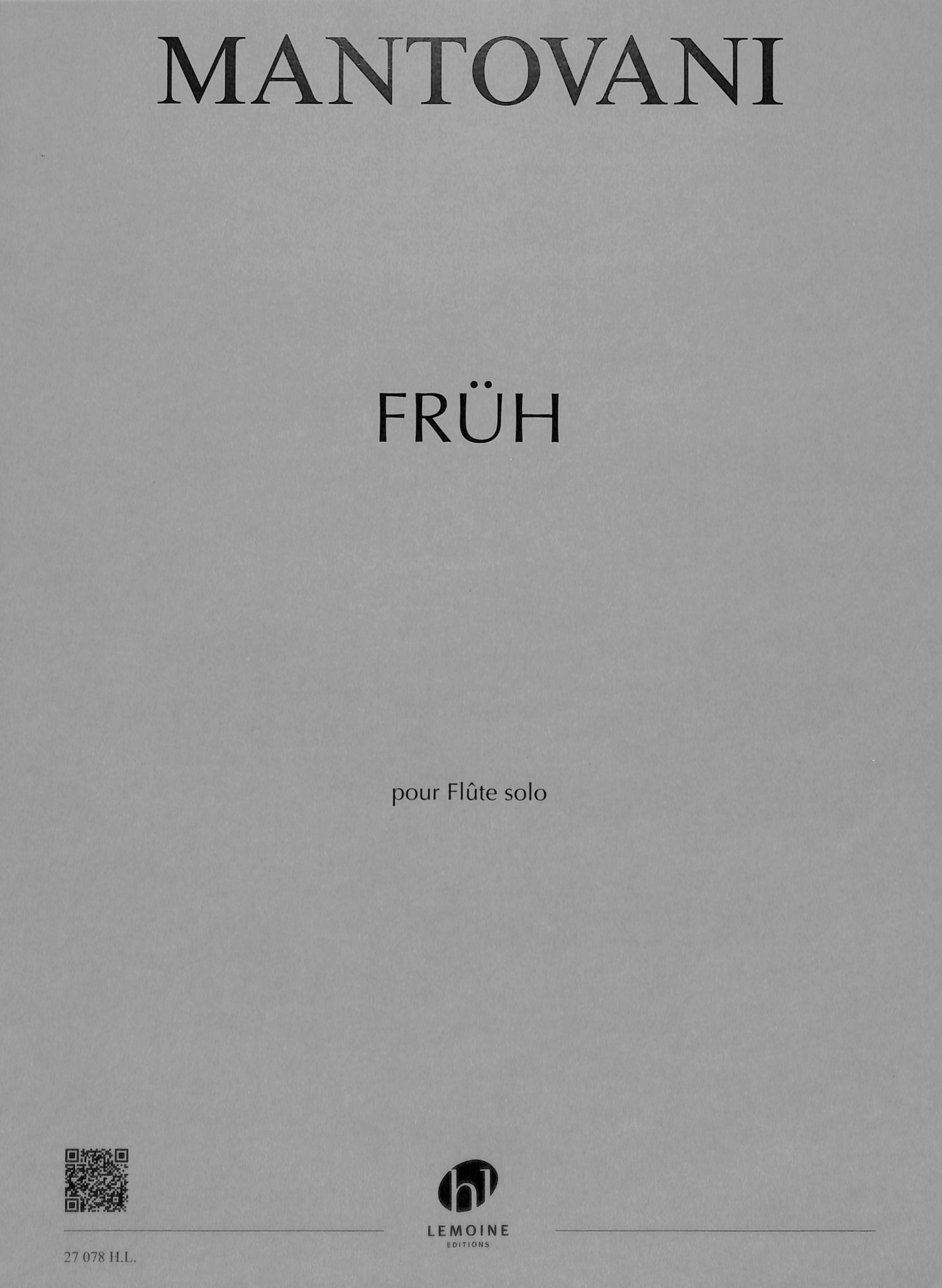 Mantovani, B :: Fruh