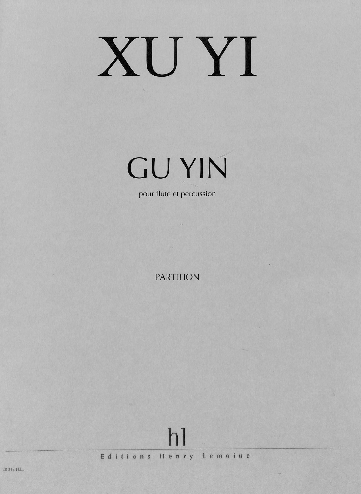 Xu, Y :: Gu Yin