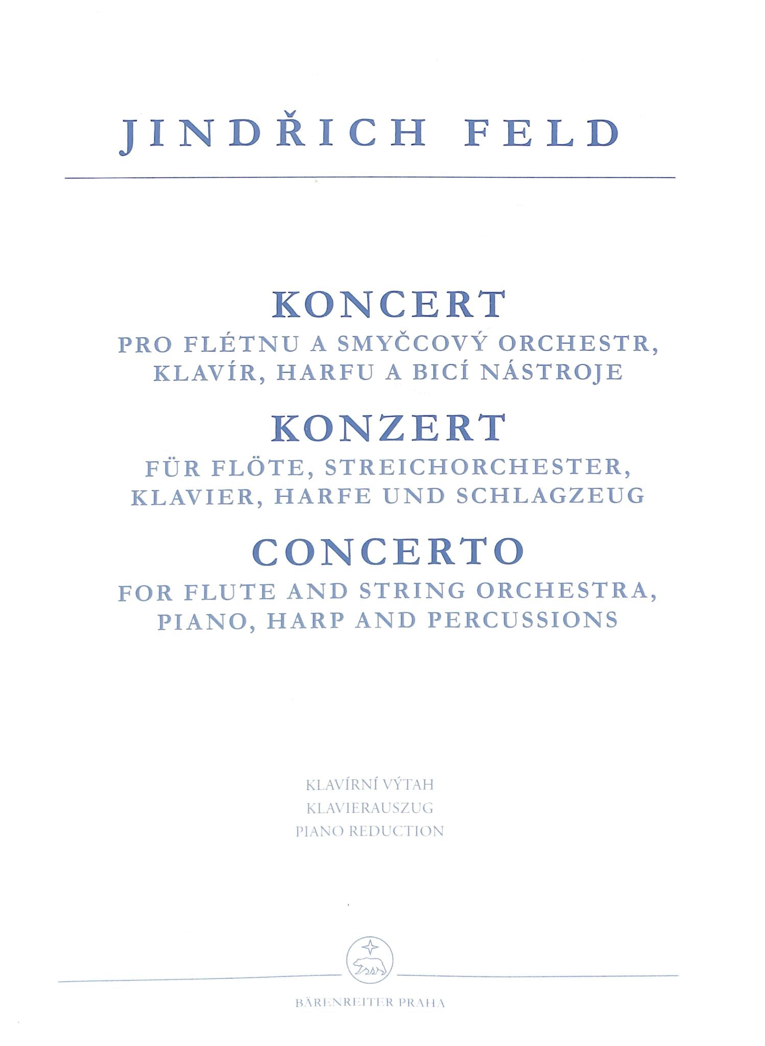 Feld, J :: Koncert [Concerto]