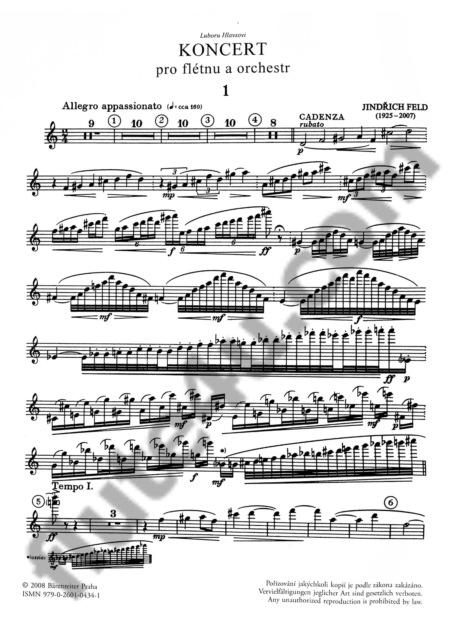 Feld, J :: Koncert [Concerto]