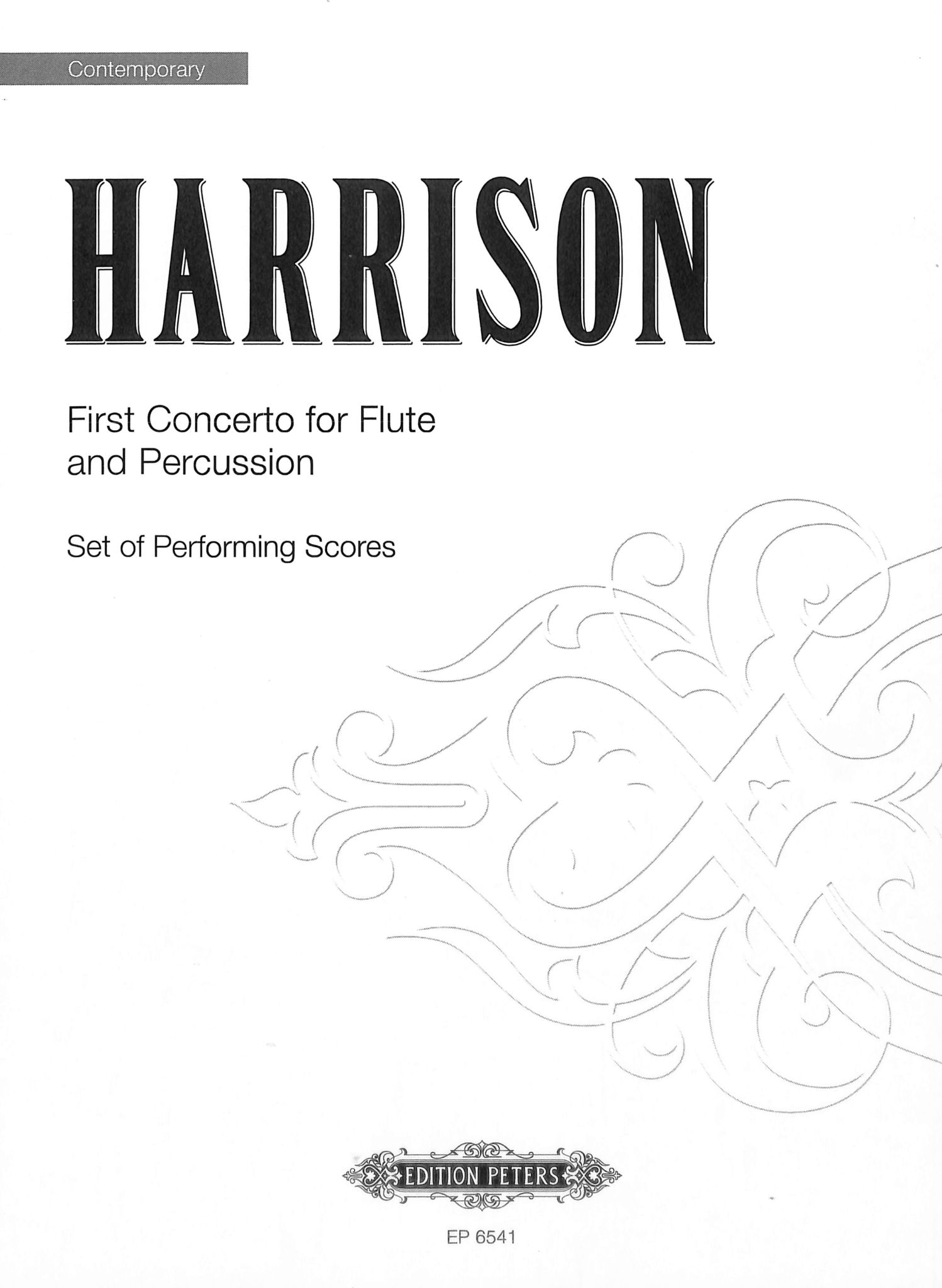 Harrison, L :: First Concerto