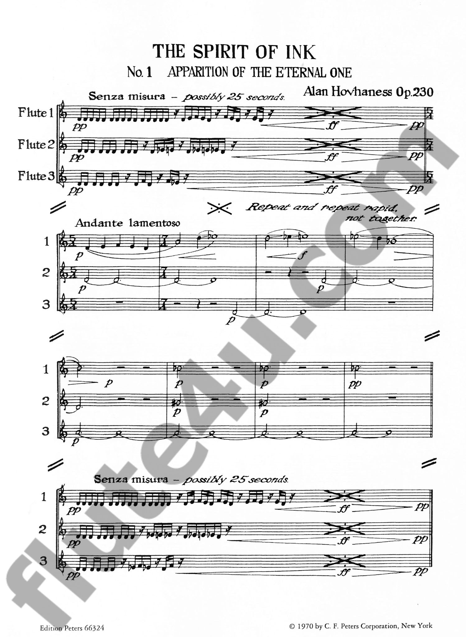 Hovhaness, A :: The Spirit of Ink