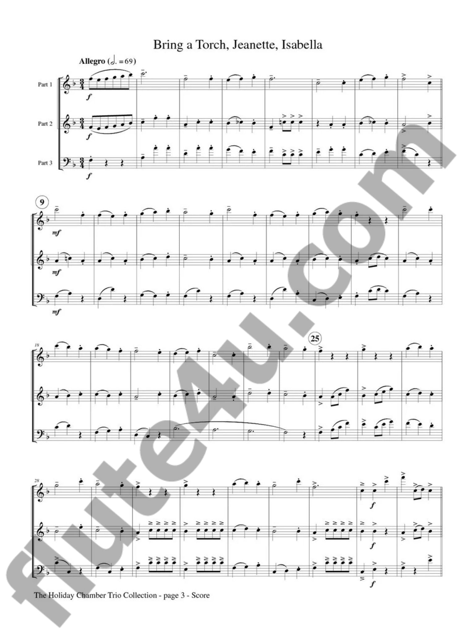 Various :: The Holiday Chamber Trio Collection