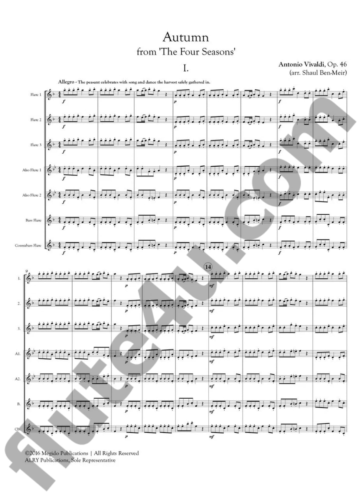 Vivaldi, A :: Autumn from 'The Four Seasons'