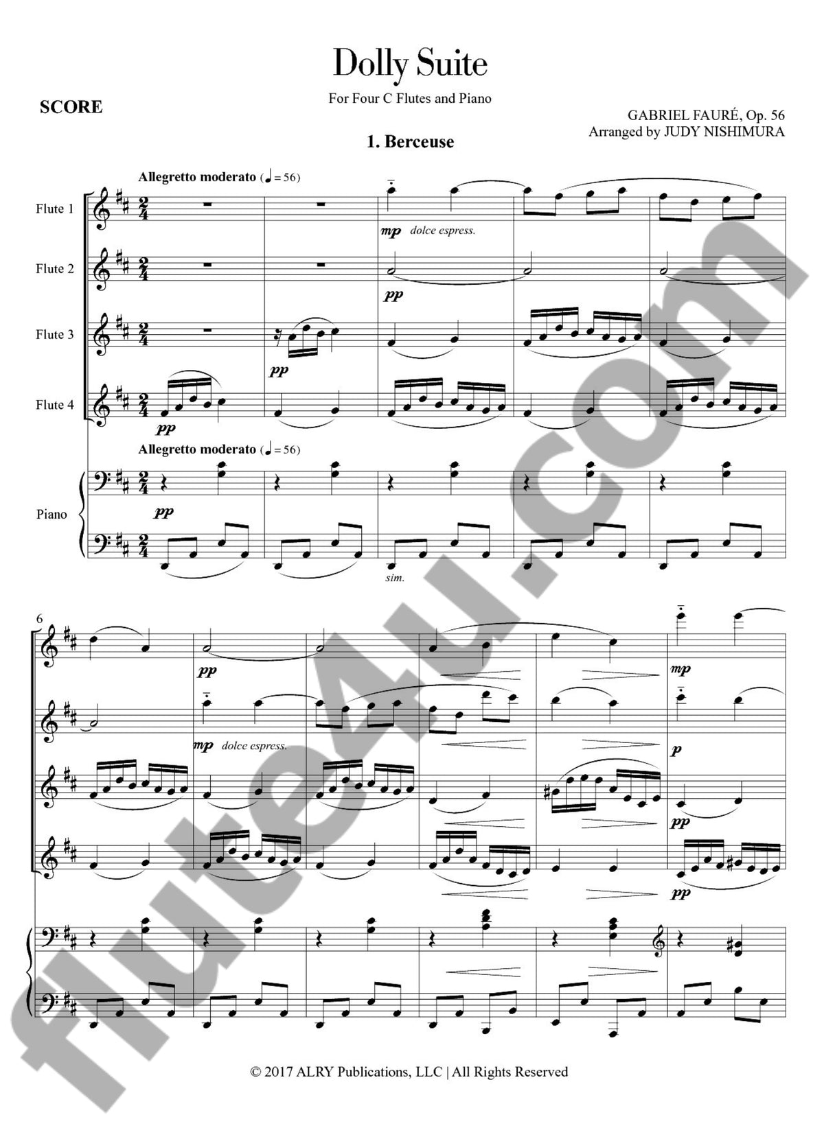 Faure, G :: Dolly Suite