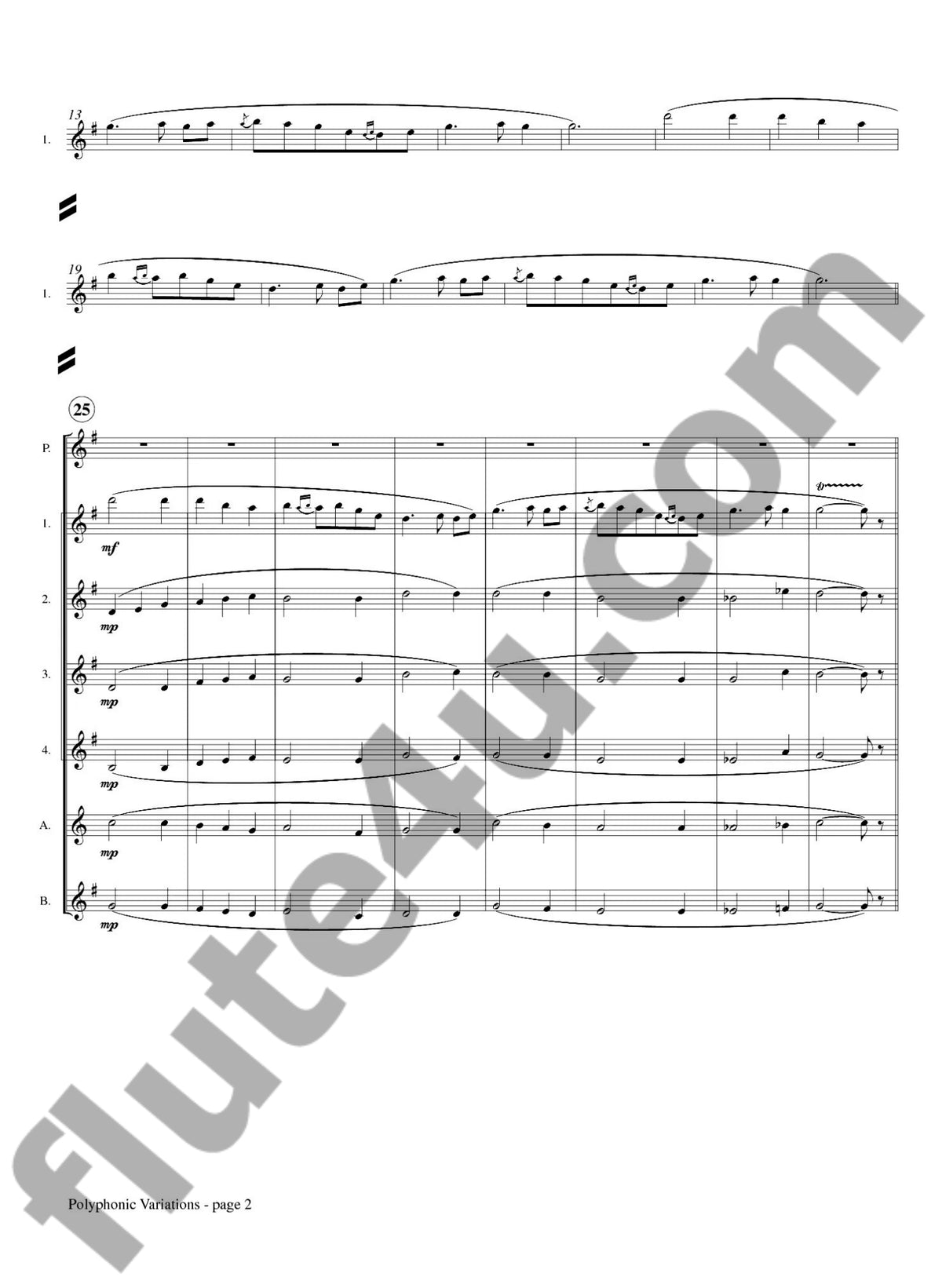Magalif, E :: Polyphonic Variations on the Korean Folk Song 'Arirang'