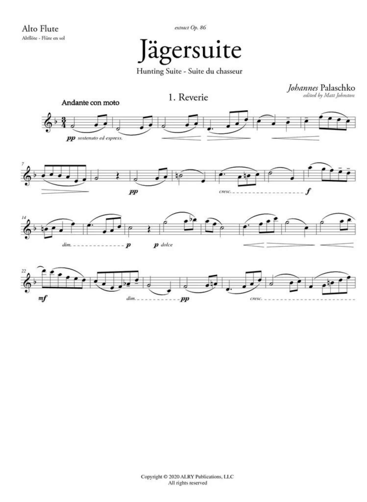 Palaschko, J :: Jagersuite