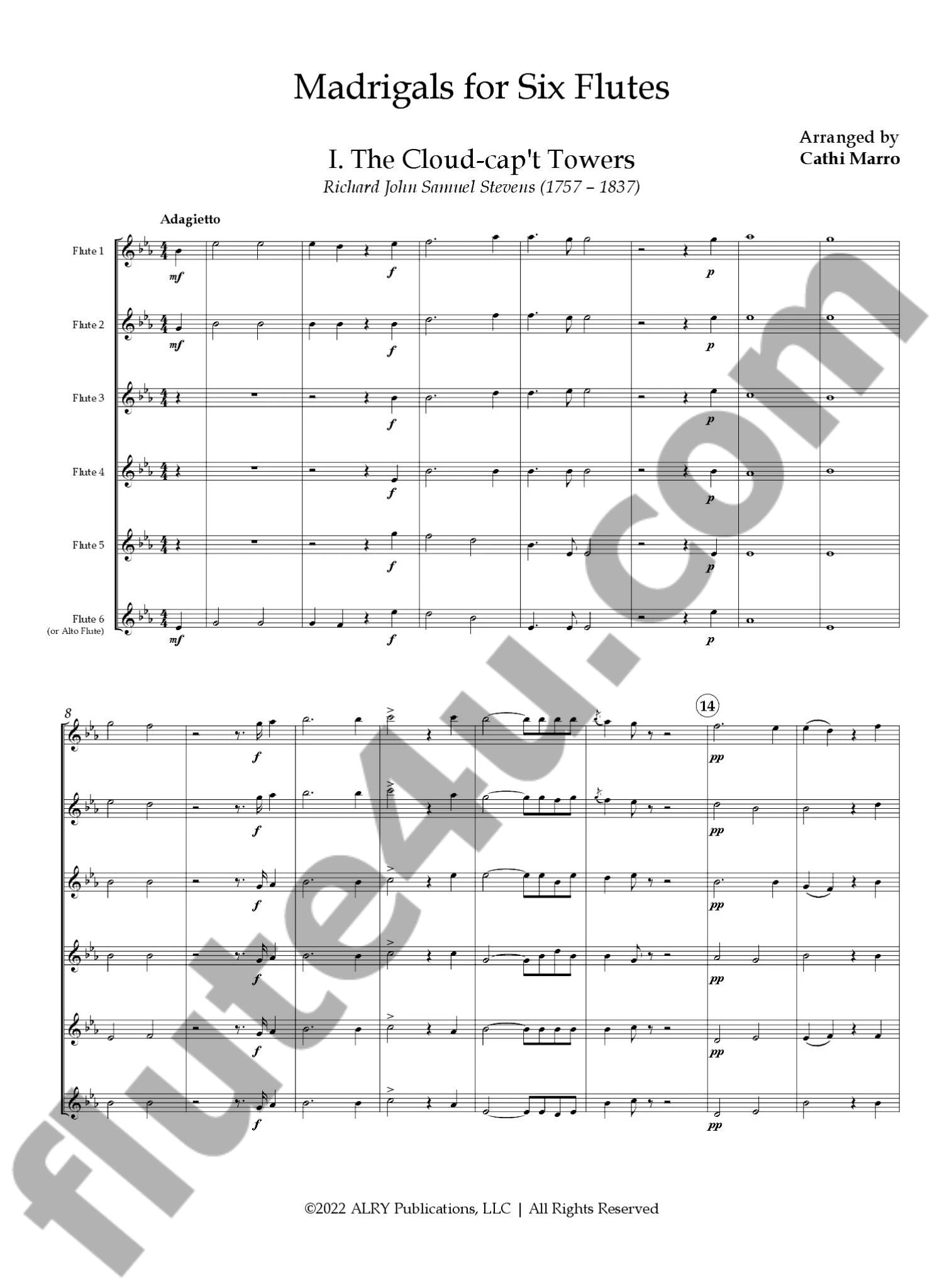 Various :: Madrigals for Six Flutes