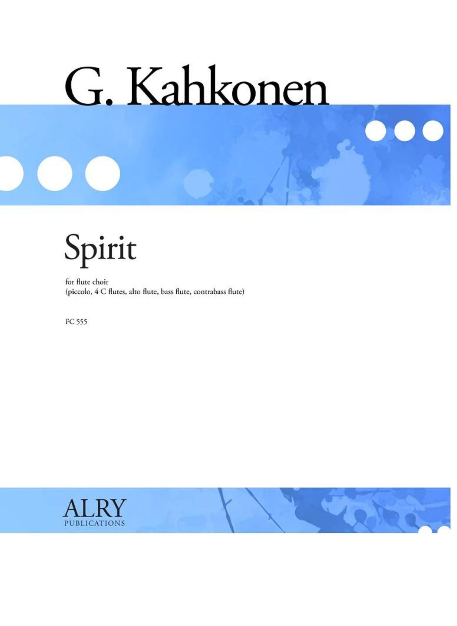 Kahkonen, G :: Spirit