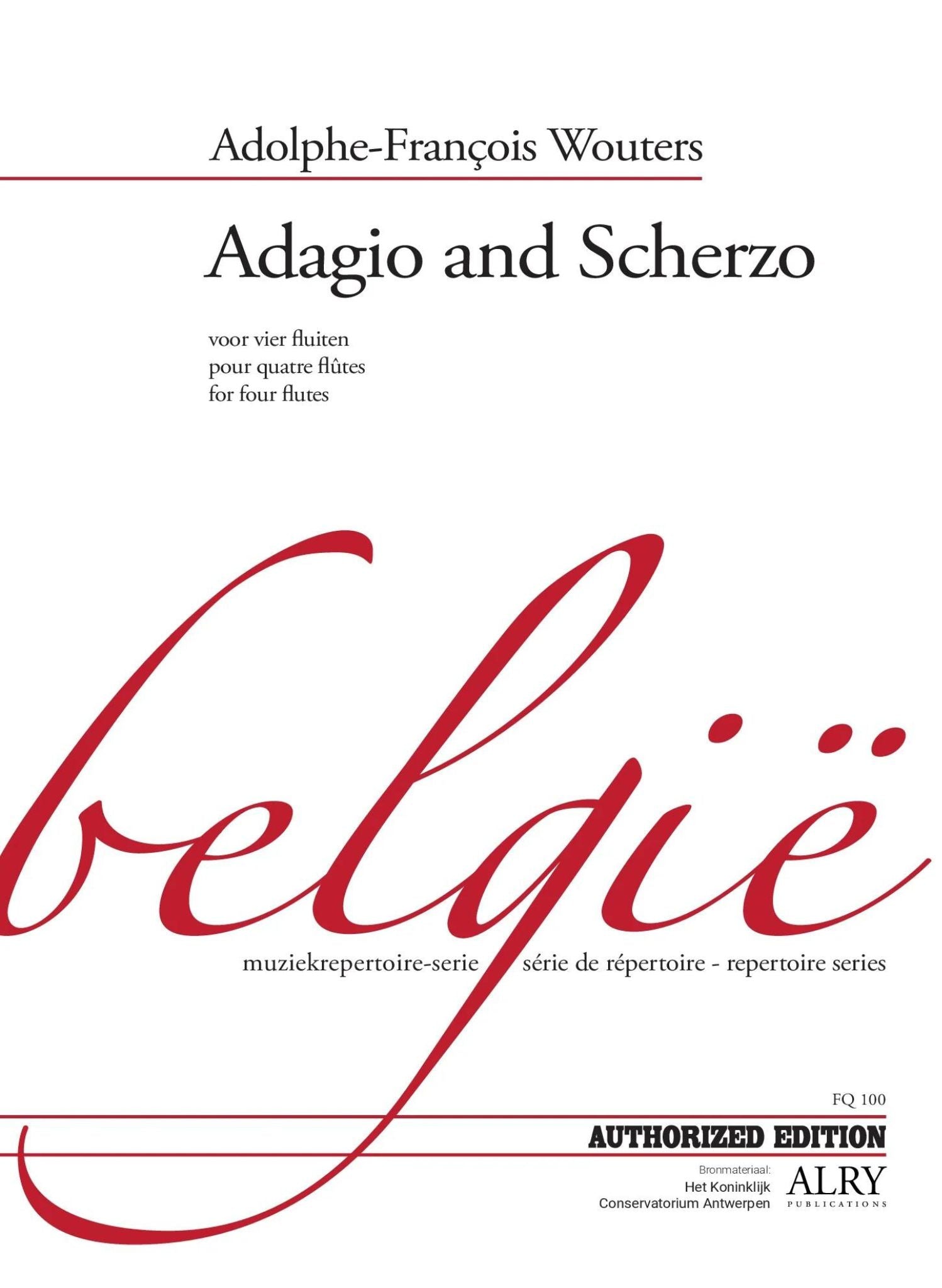 Wouters, AF :: Adagio and Scherzo