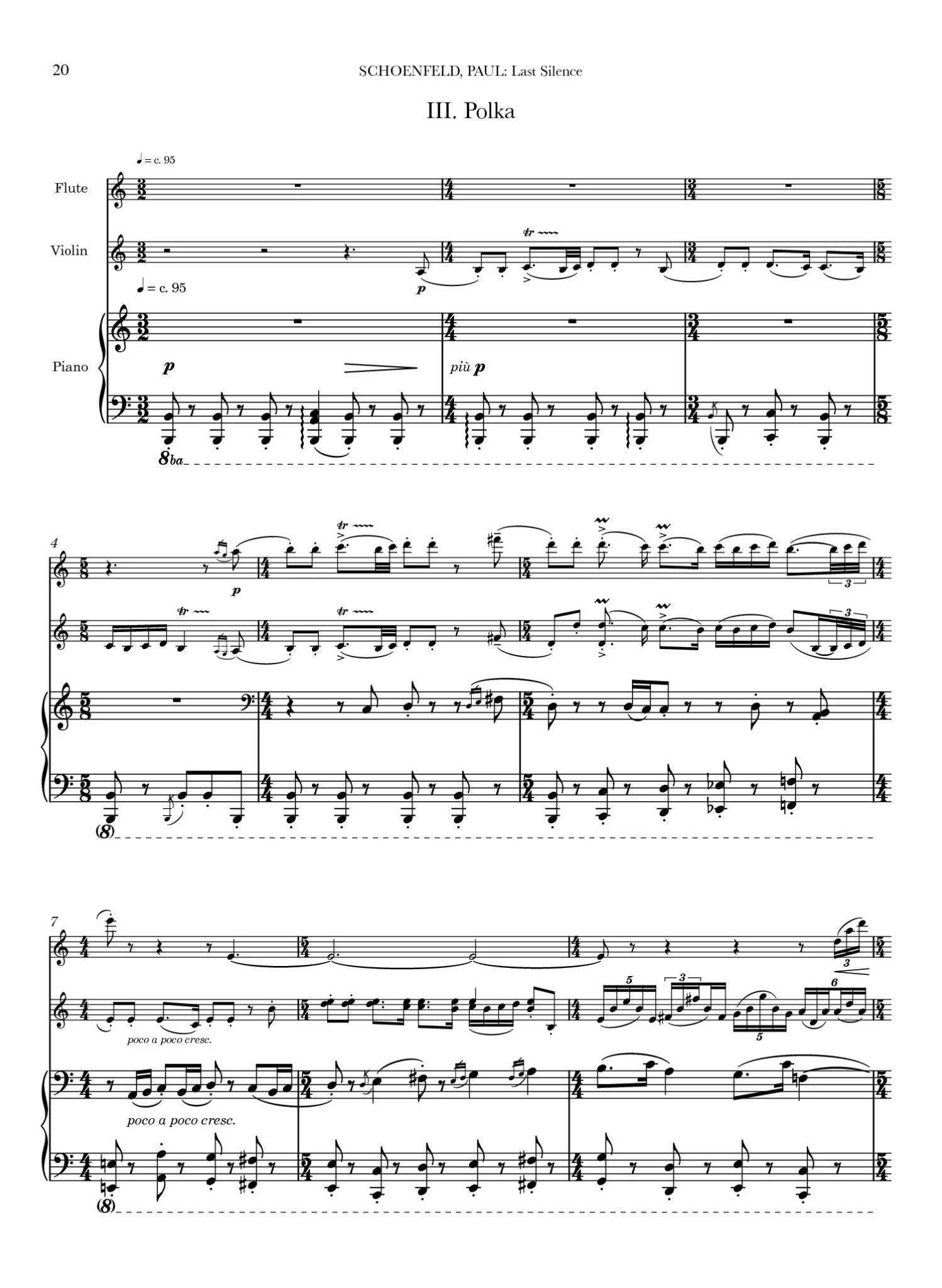Schoenfeld, P :: Last Silence
