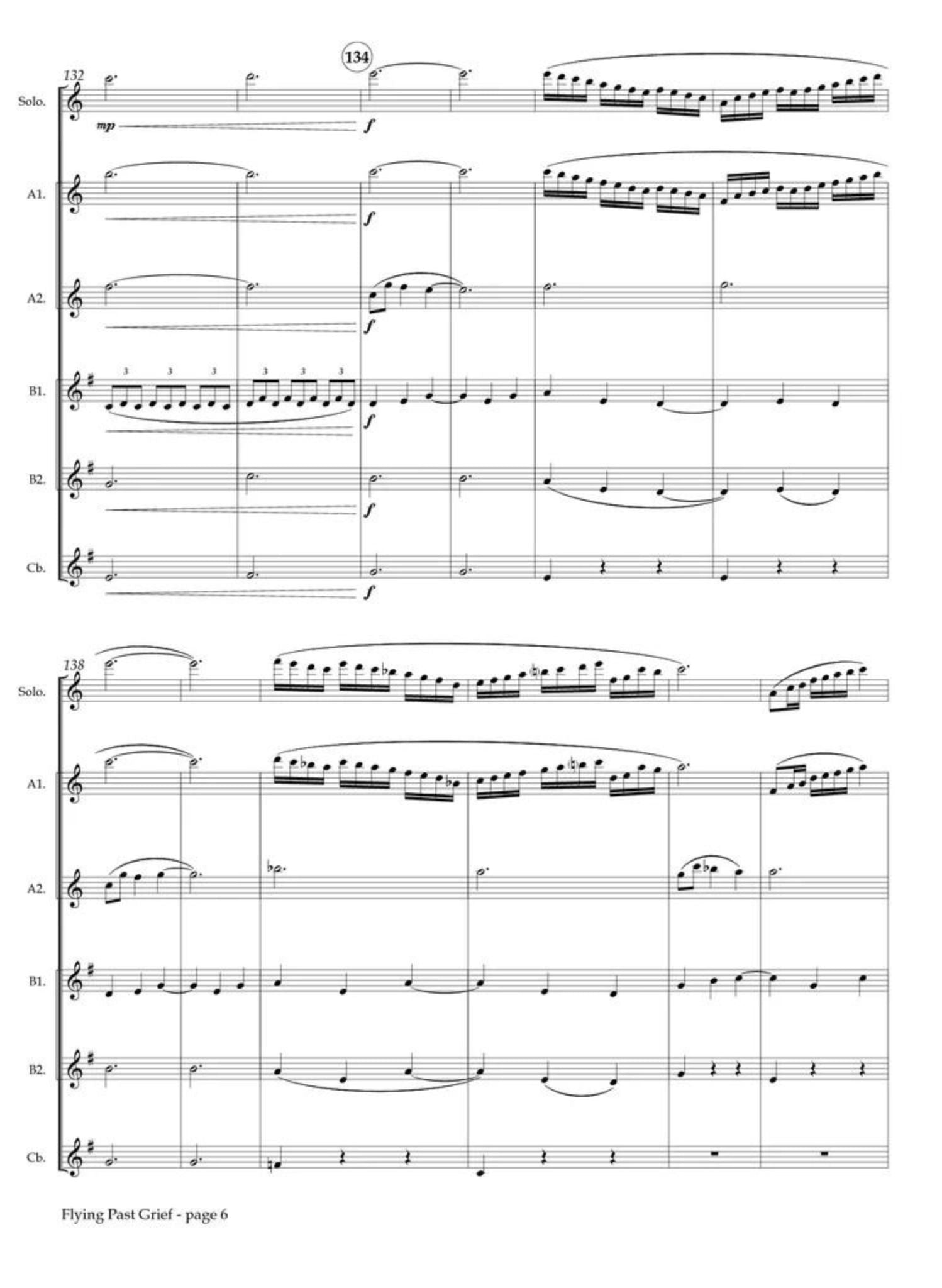 Kahkonen, G :: Flying Past Grief