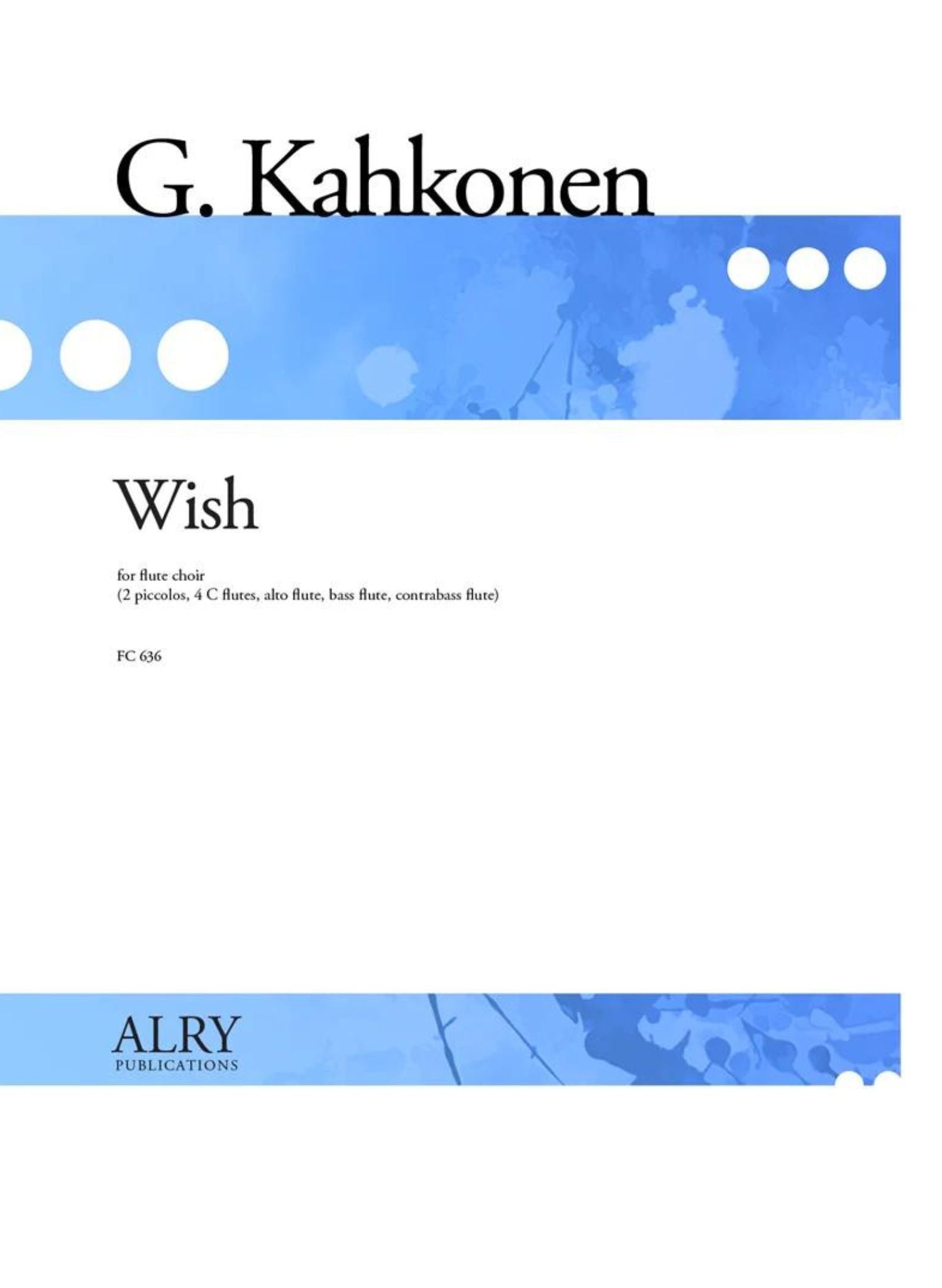 Kahkonen, G :: Wish