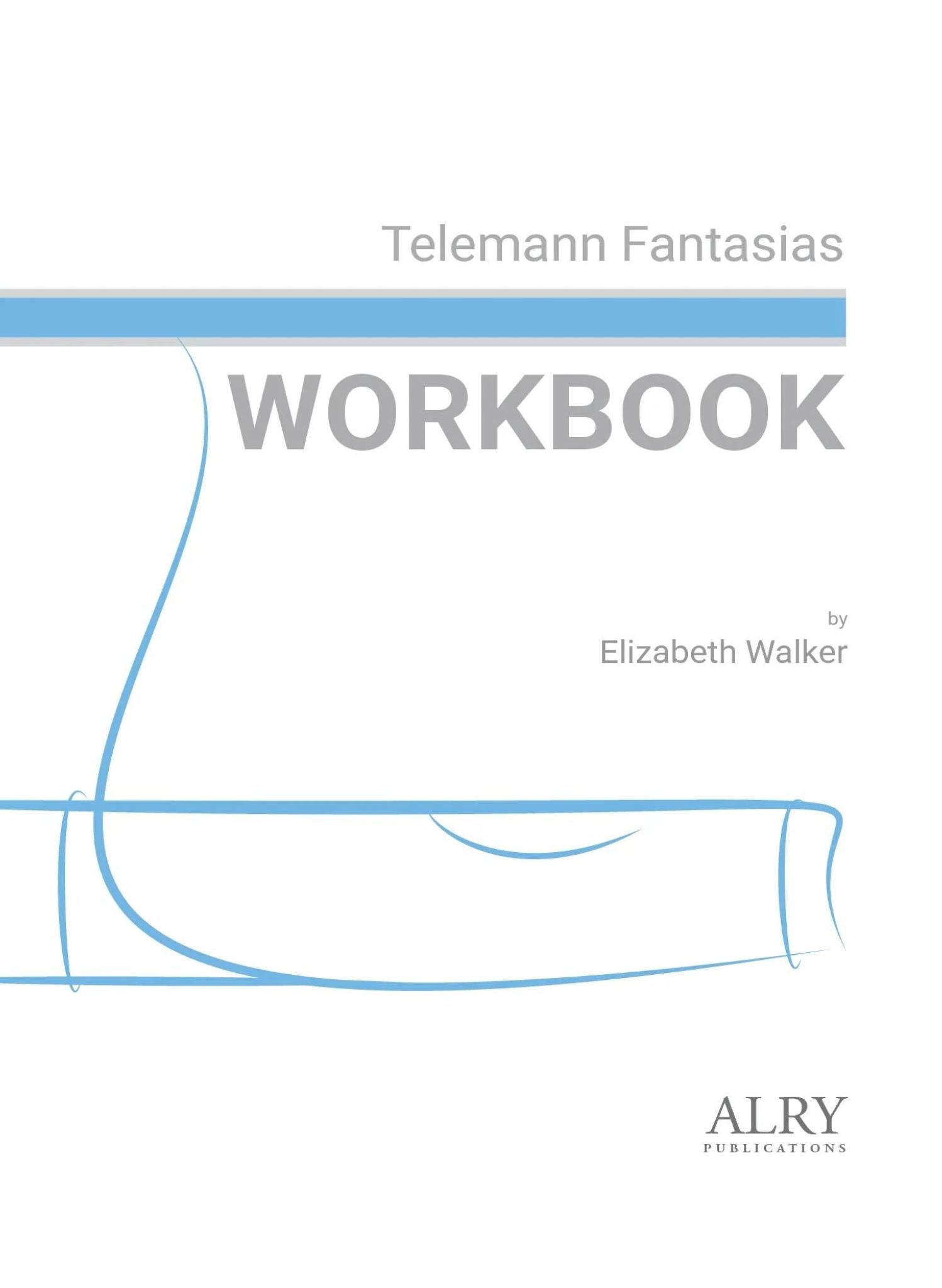 Telemann, GP :: Telemann Fantasias Workbook