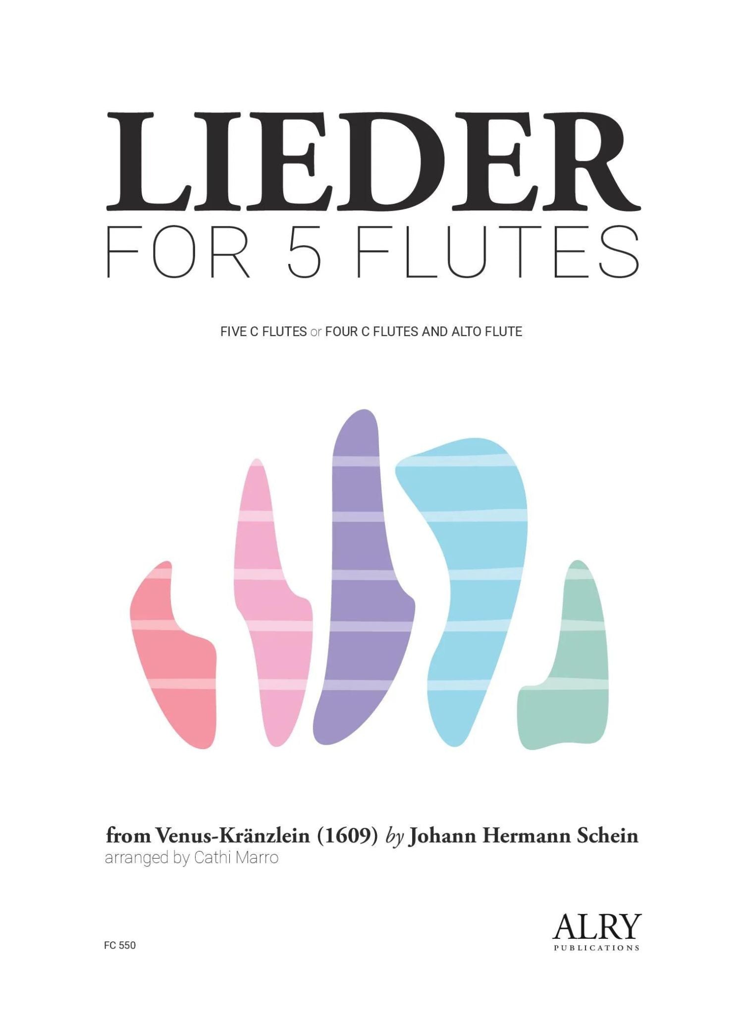 Schein, JH :: Lieder for Five Flutes