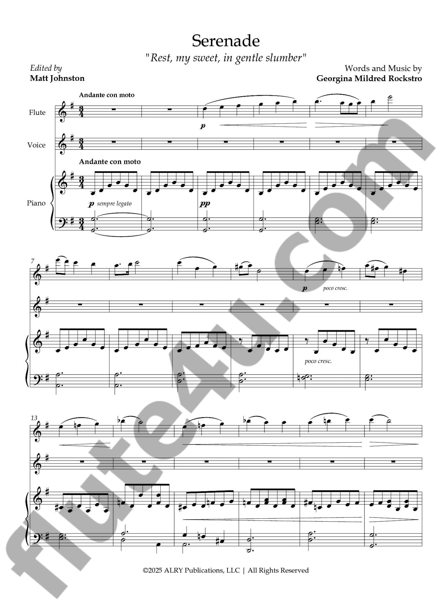 Rockstro, GM :: Serenade