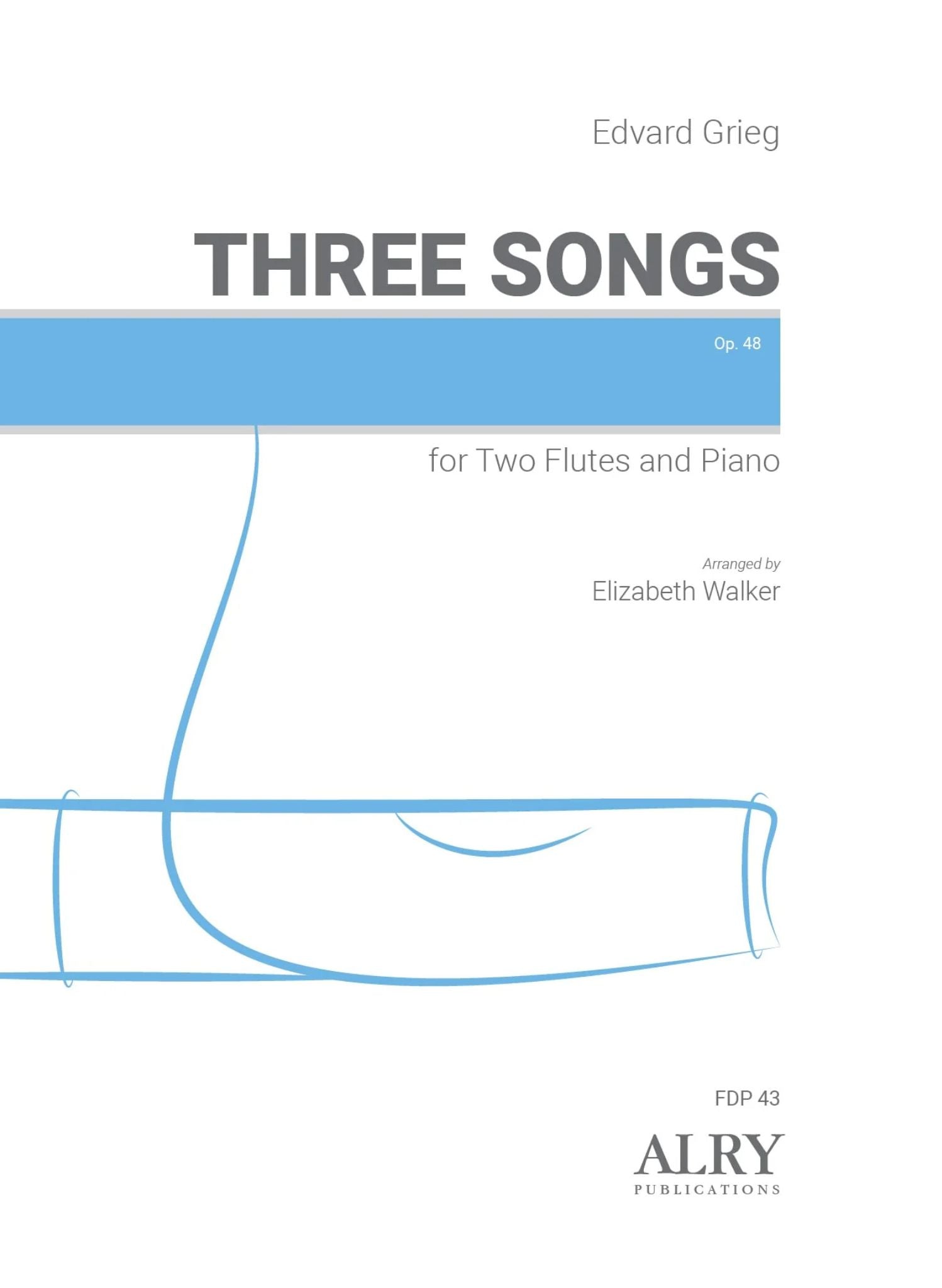 Grieg, E :: Three Songs, op. 48