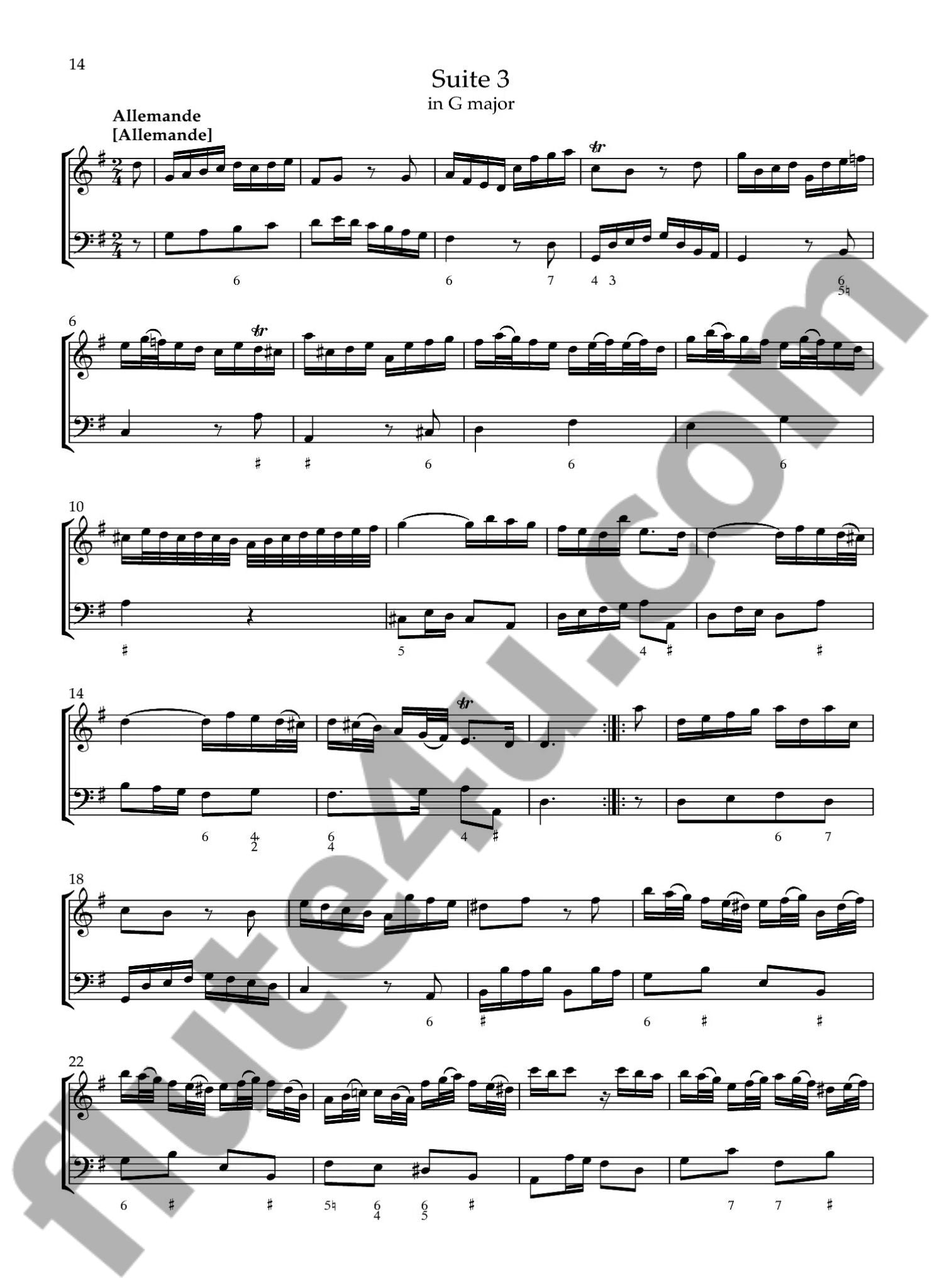 Blochwitz, JM :: Six Suites