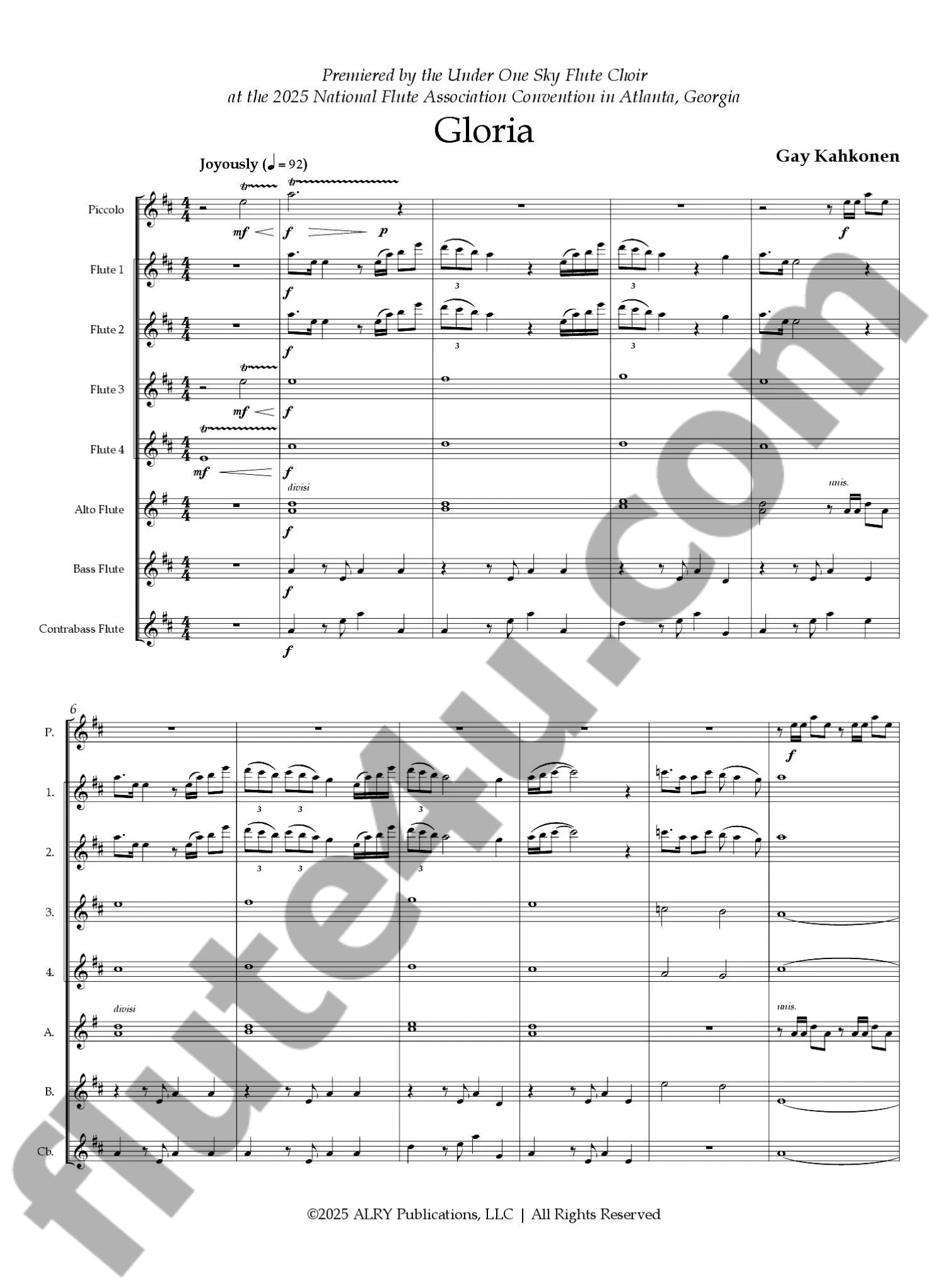 Kahkonen, G :: Gloria