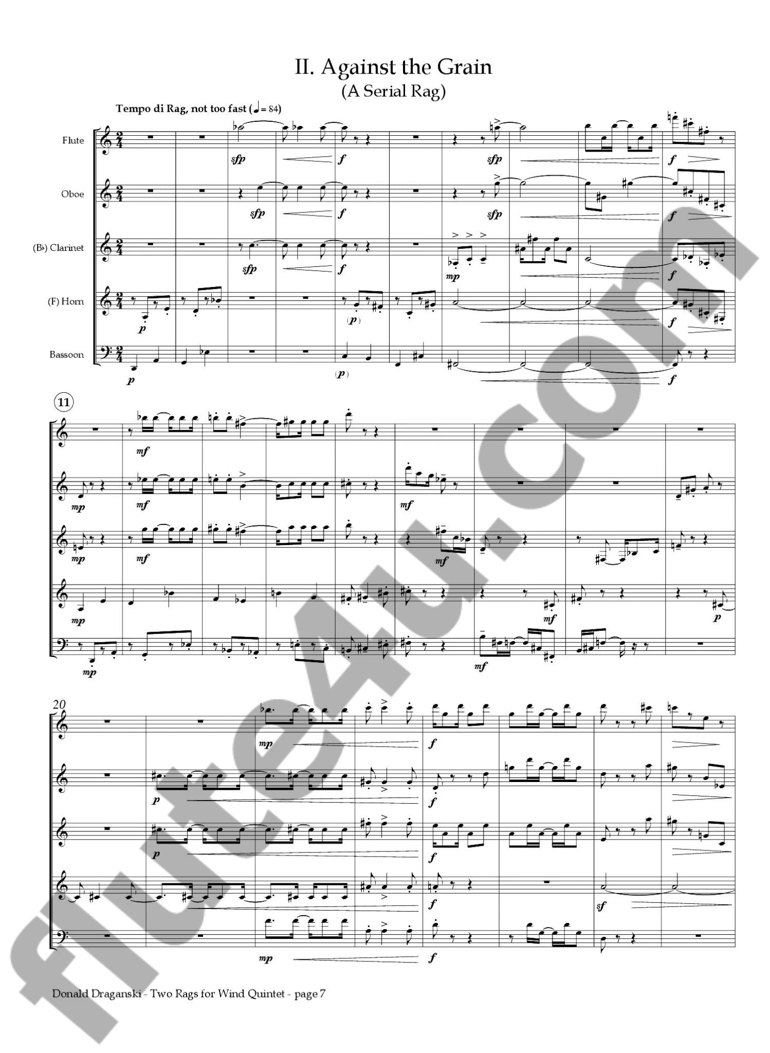 Draganski, D :: Two Rags